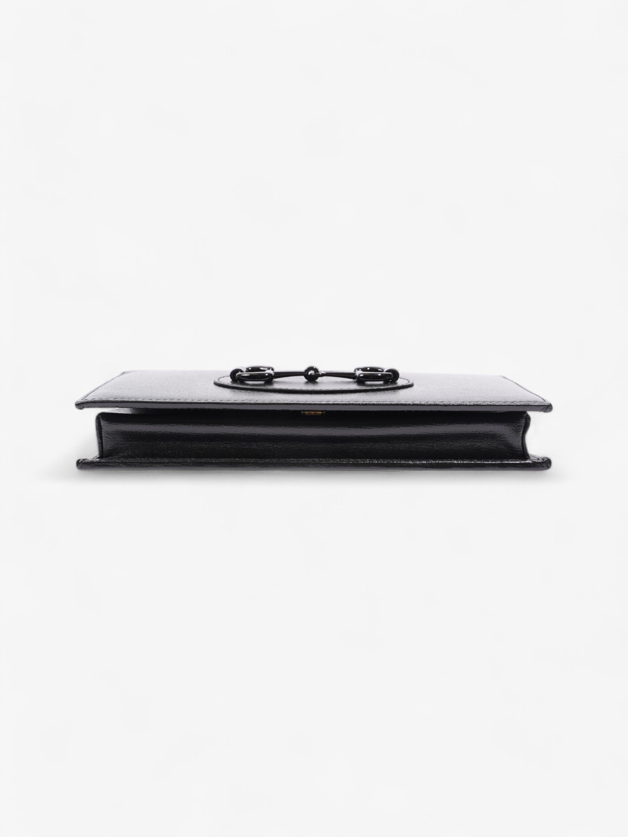 Gucci Horsebit 1955 Wallet on Chain Black Leather