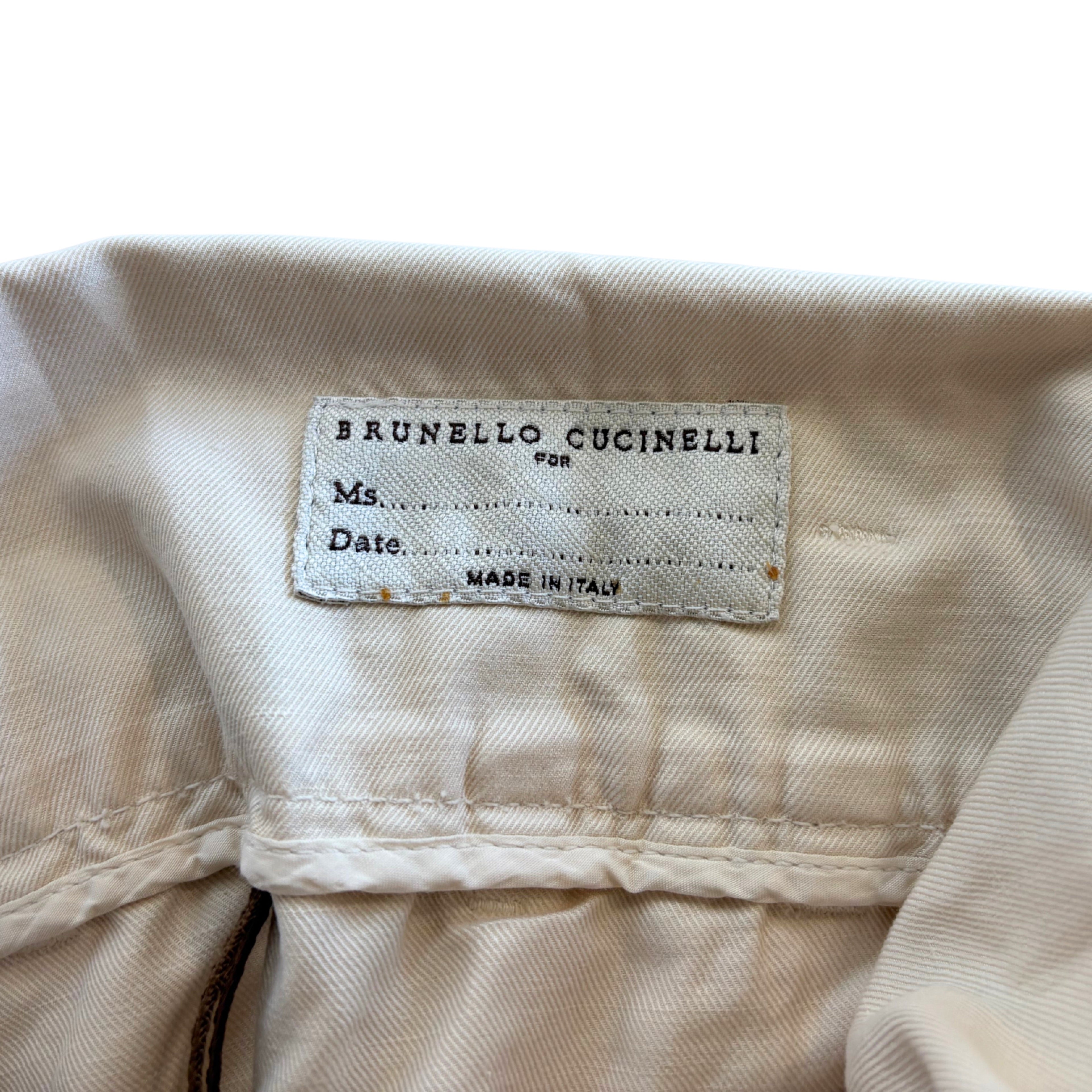 Brunello Cucinelli Foldover Trousers - Women's 2
