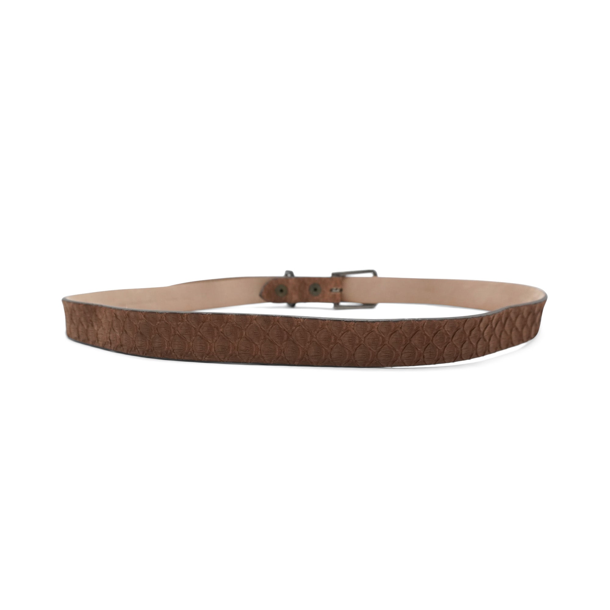 Brunello Cucinelli Snakeskin Belt - M