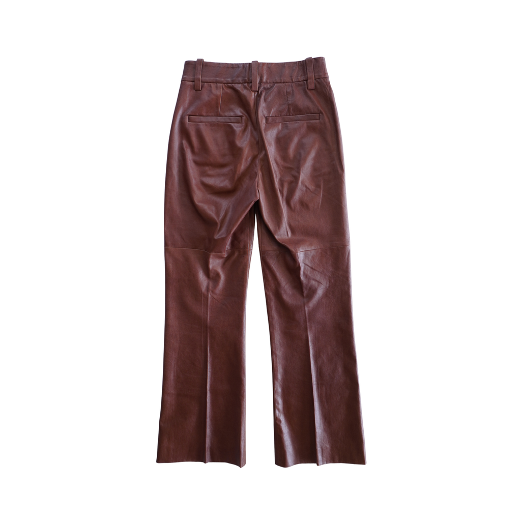 Brunello Cucinelli Leather Pants - Women's 2