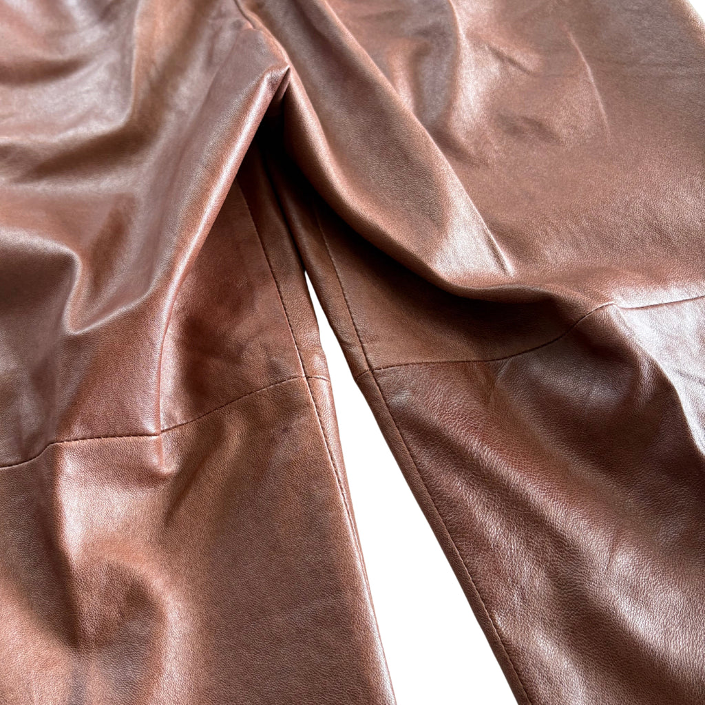 Brunello Cucinelli Leather Pants - Women's 2