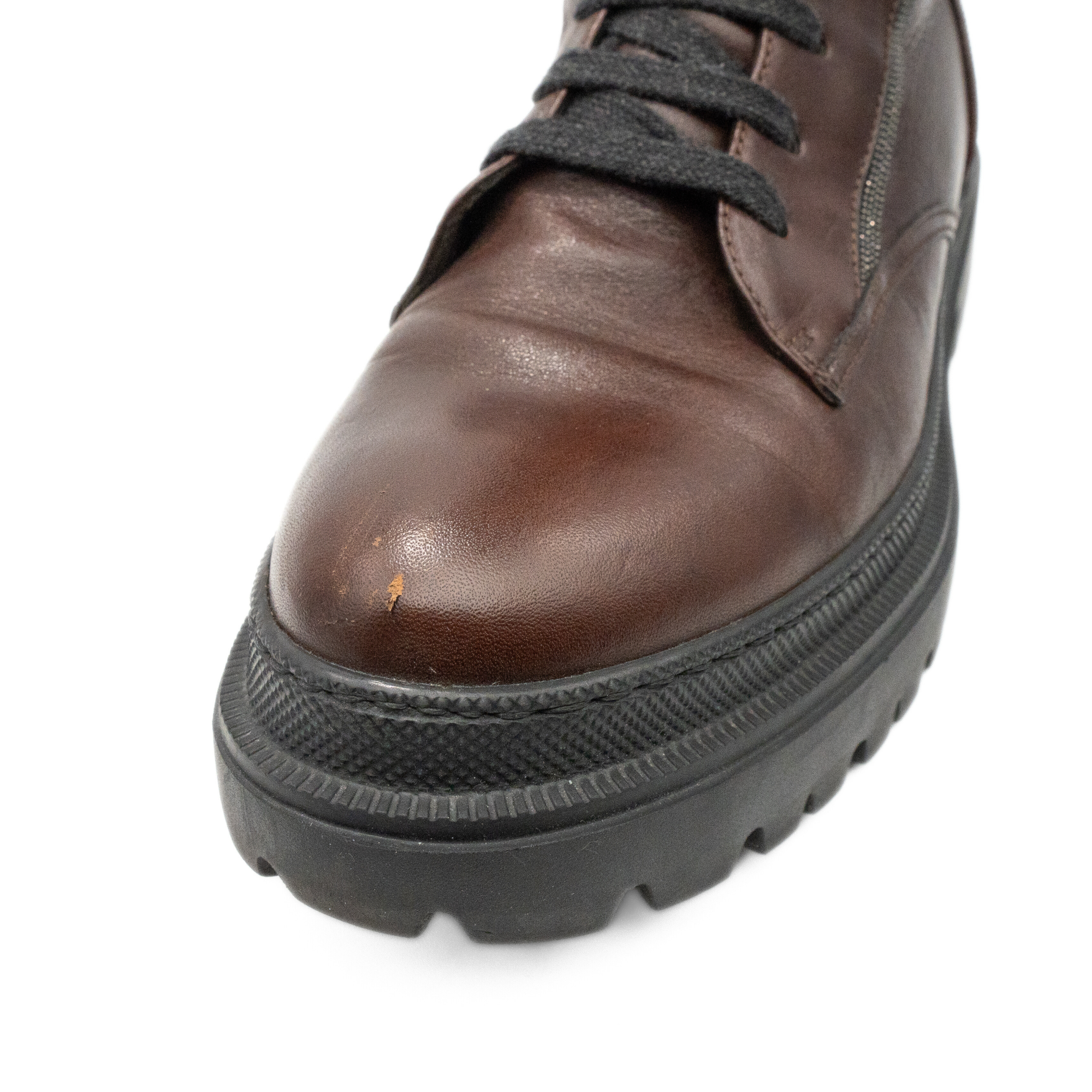 Brunello Cucinelli Combat Boots - Women's 40