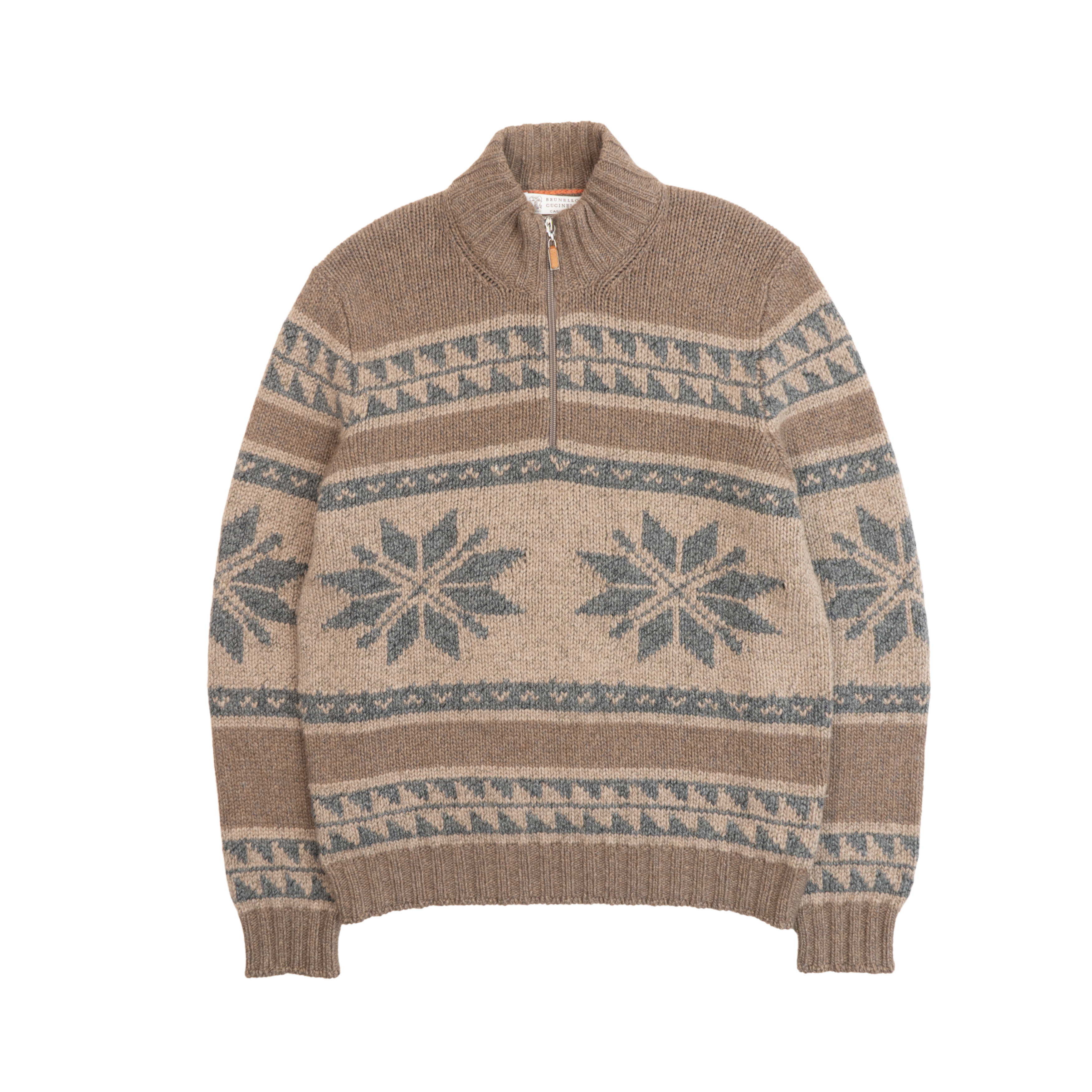 Brunello Cucinelli Knit Quarter Zip - Men's 50