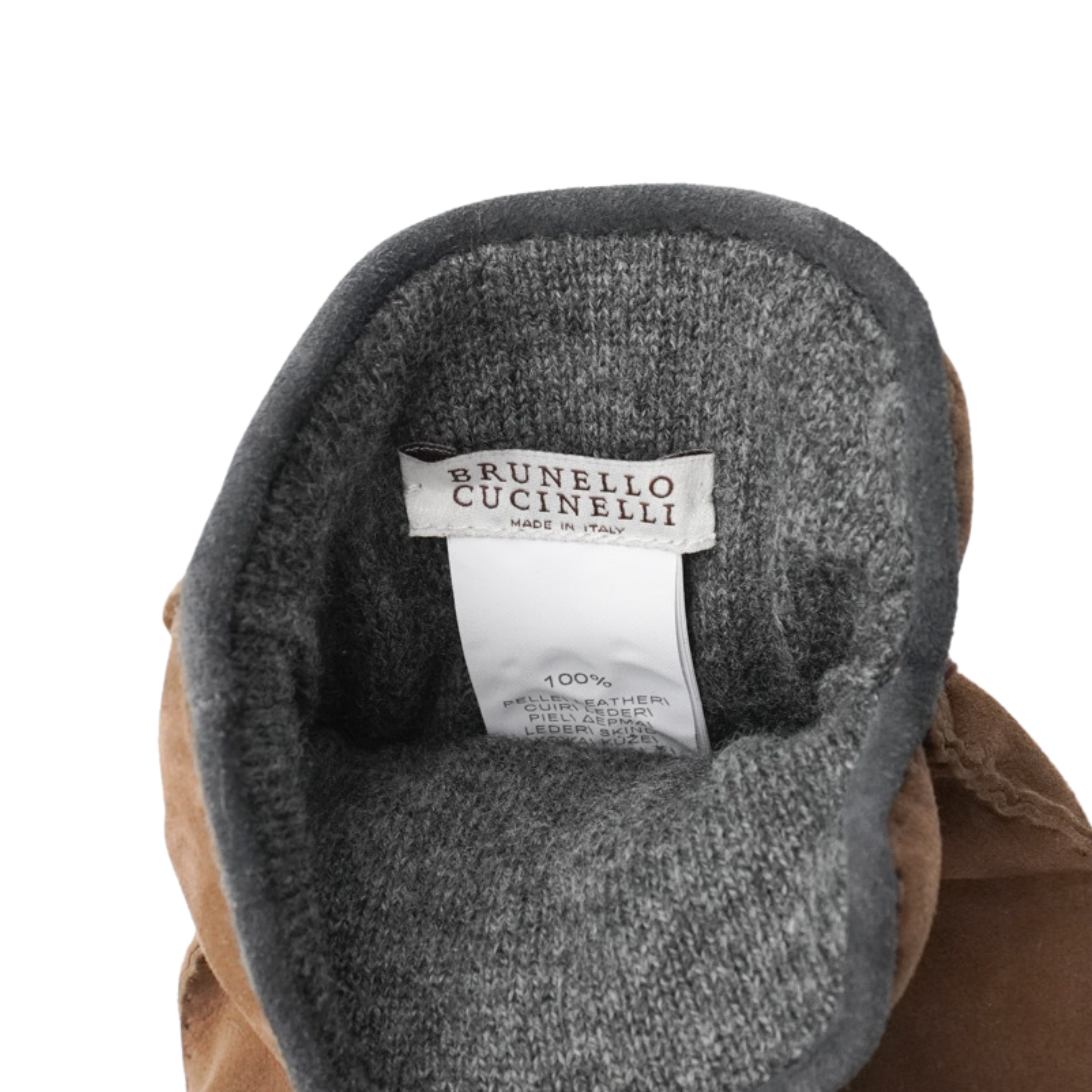 Brunello Cucinelli Suede Gloves - L