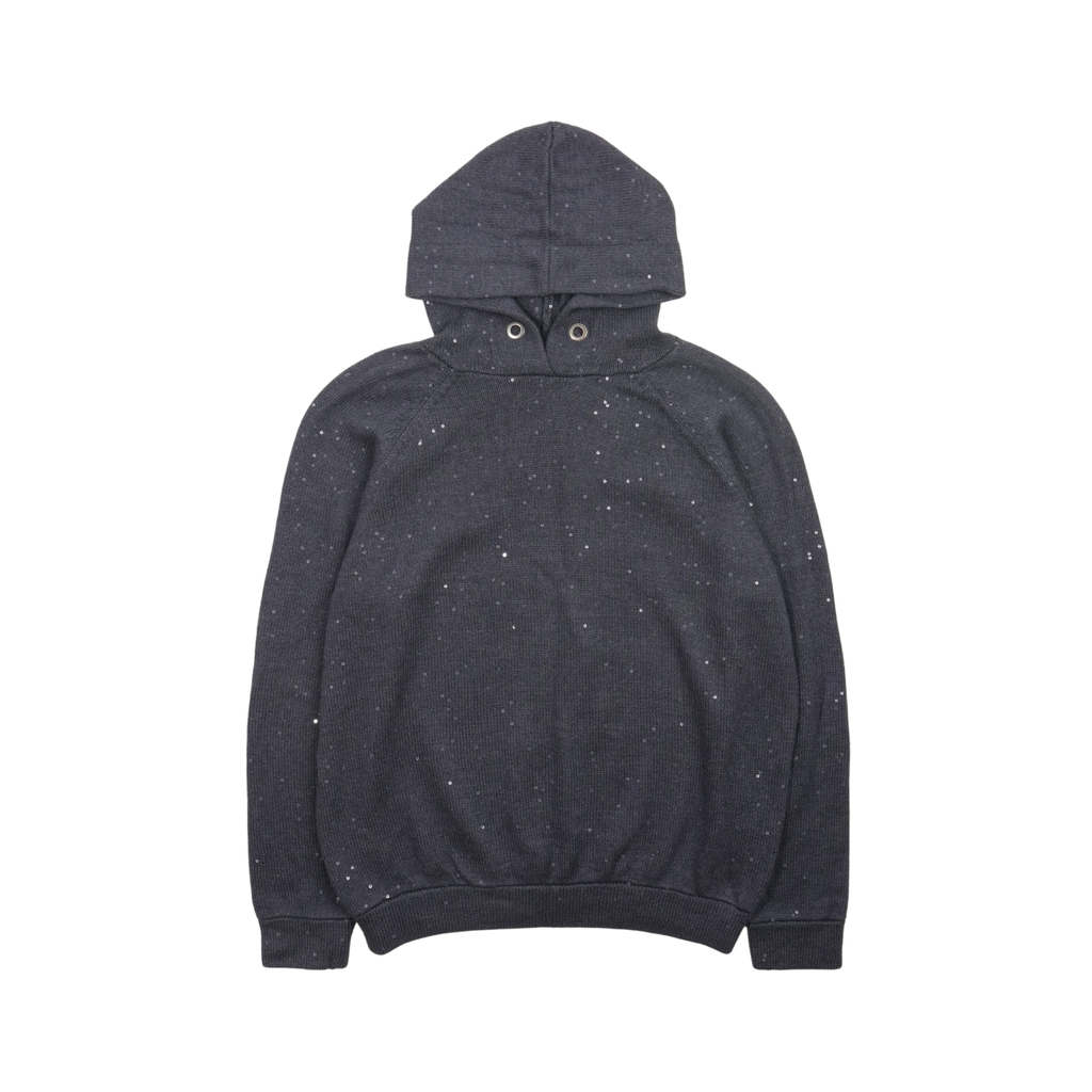 Brunello Cucinelli Sequin Hoodie - Women's M