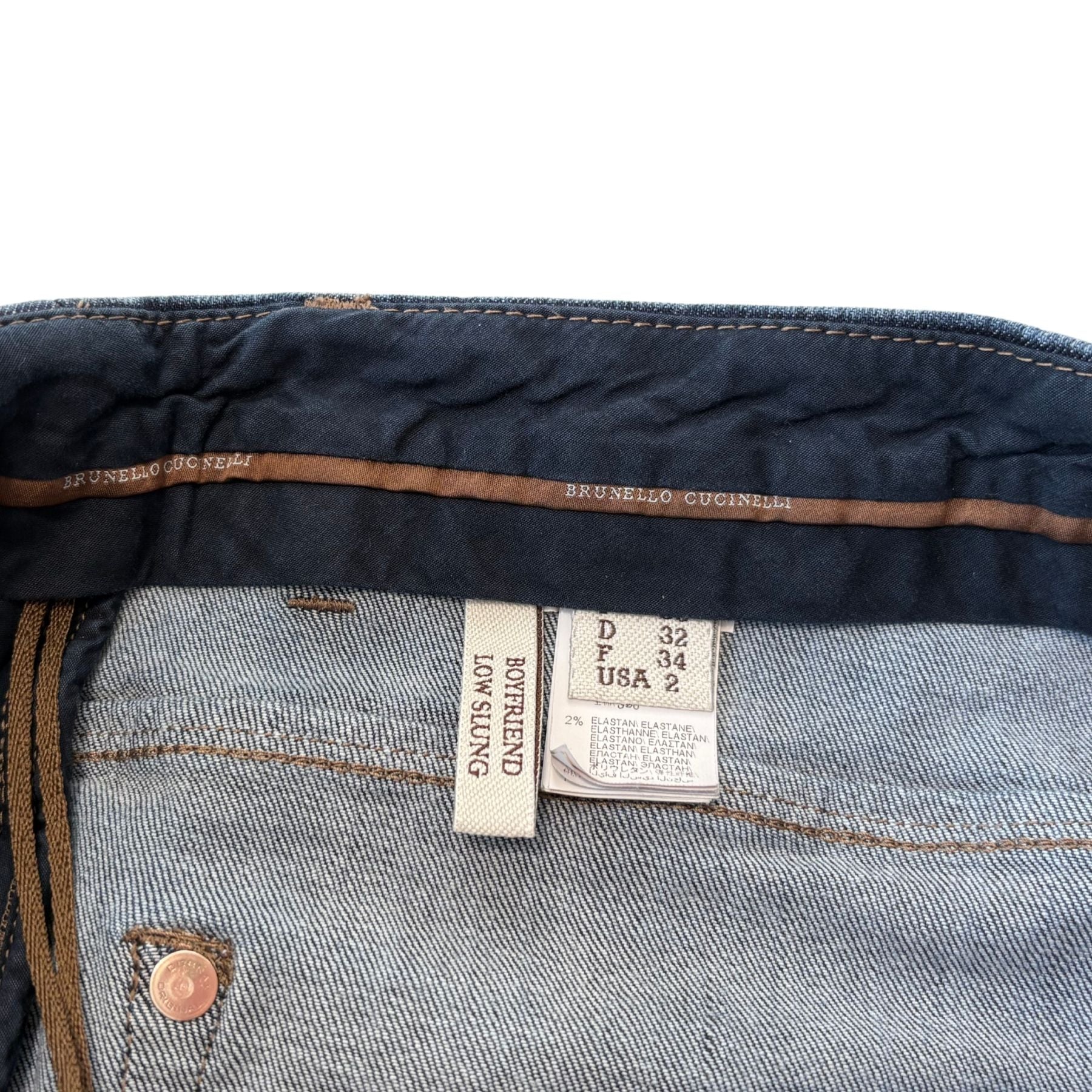 Brunello Cucinelli Beaded Jeans - Women's 2