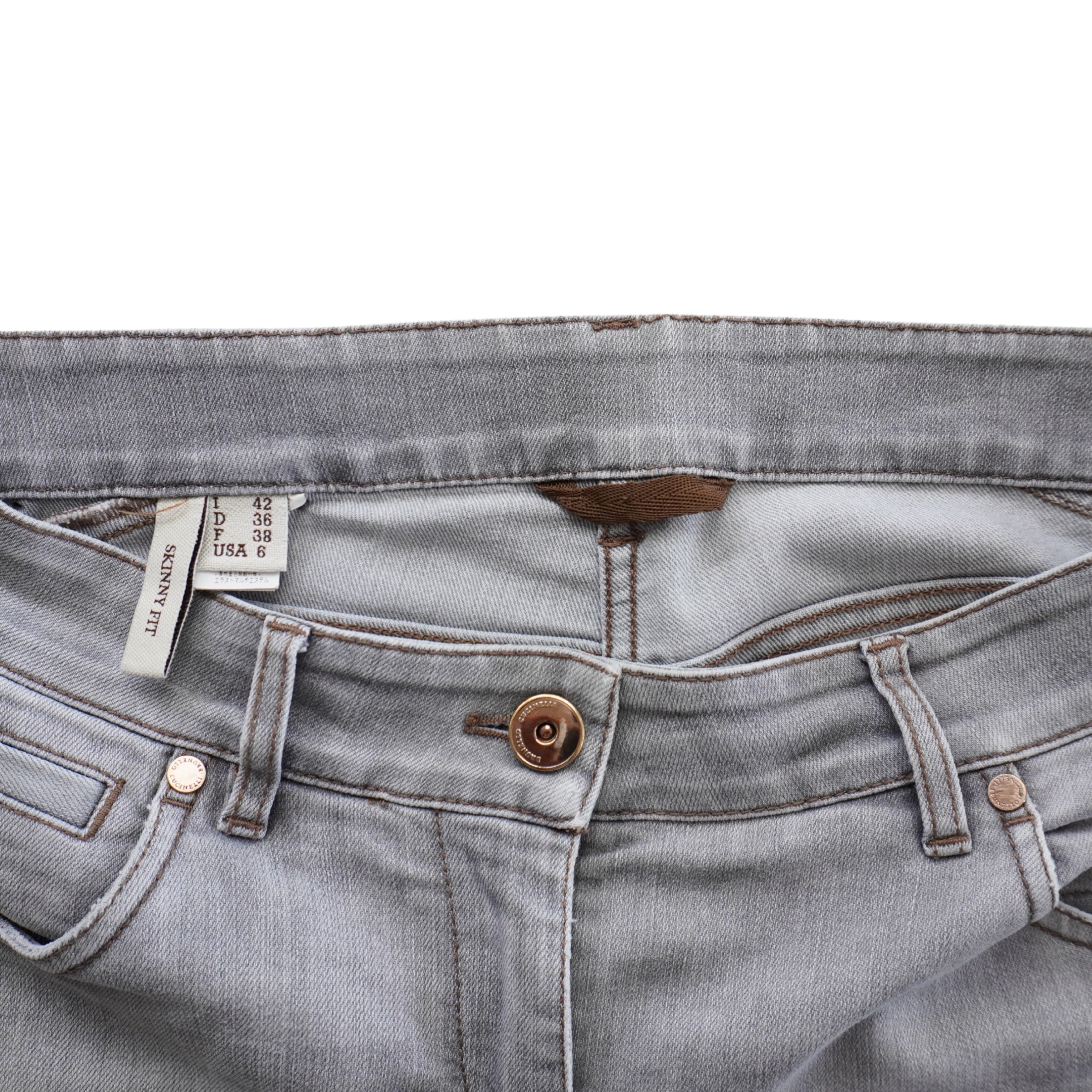 Brunello Cucinelli Skinny Jeans - Women's 6