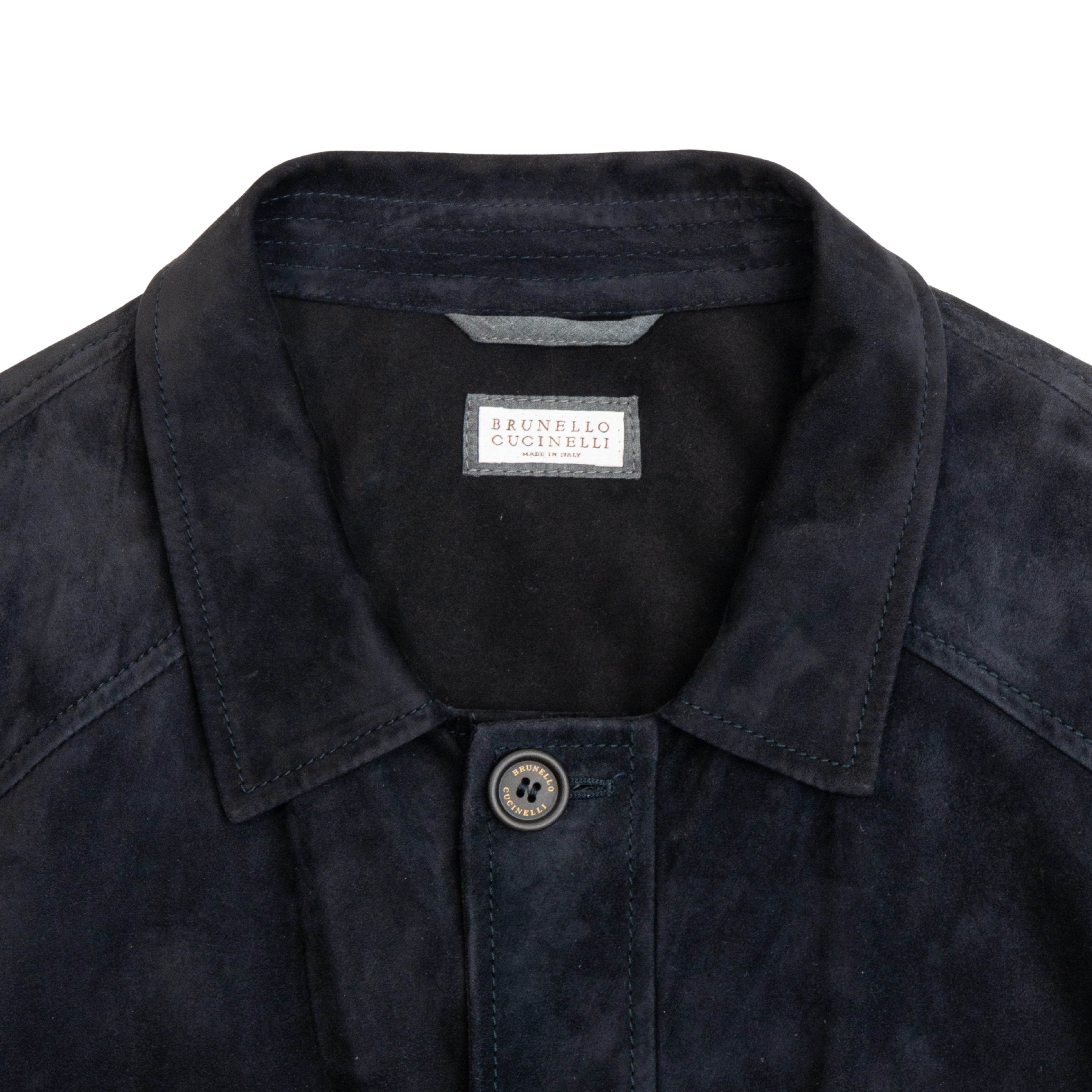 Brunello Cucinelli Suede Jacket - Men's XXL