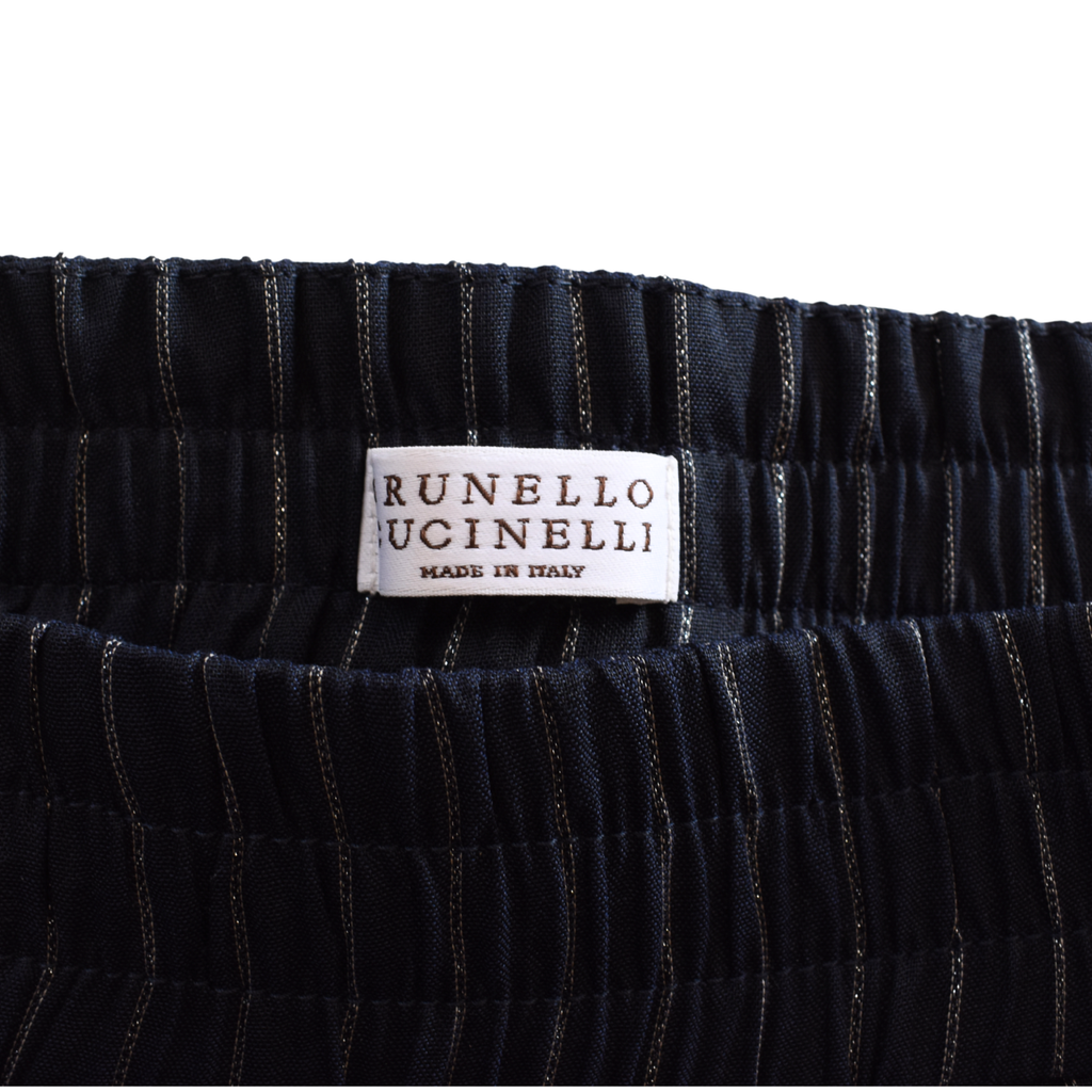 Brunello Cucinelli Pinstripe Pants - Women's 4