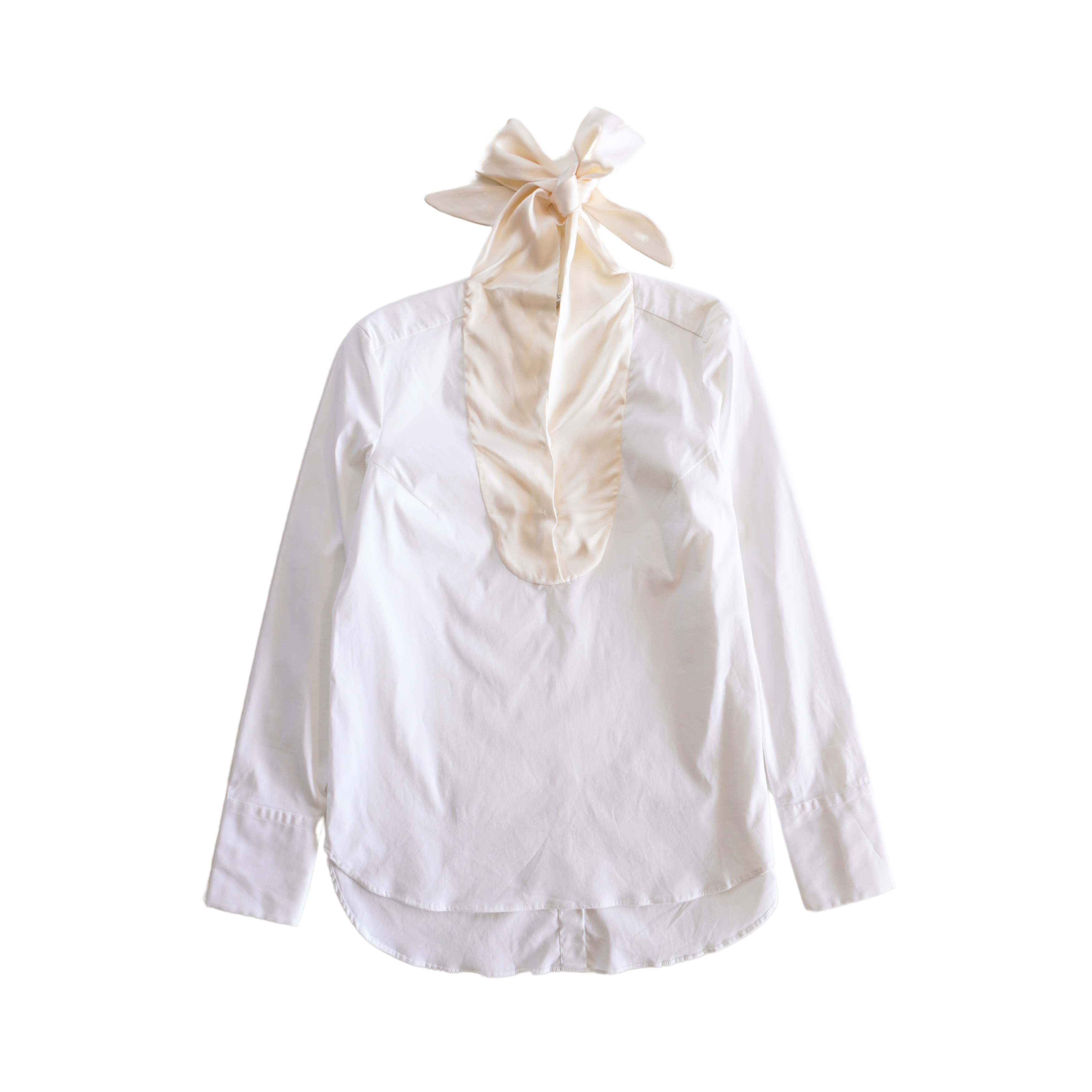 Brunello Cucinelli Silk Contrast Blouse - Women's S