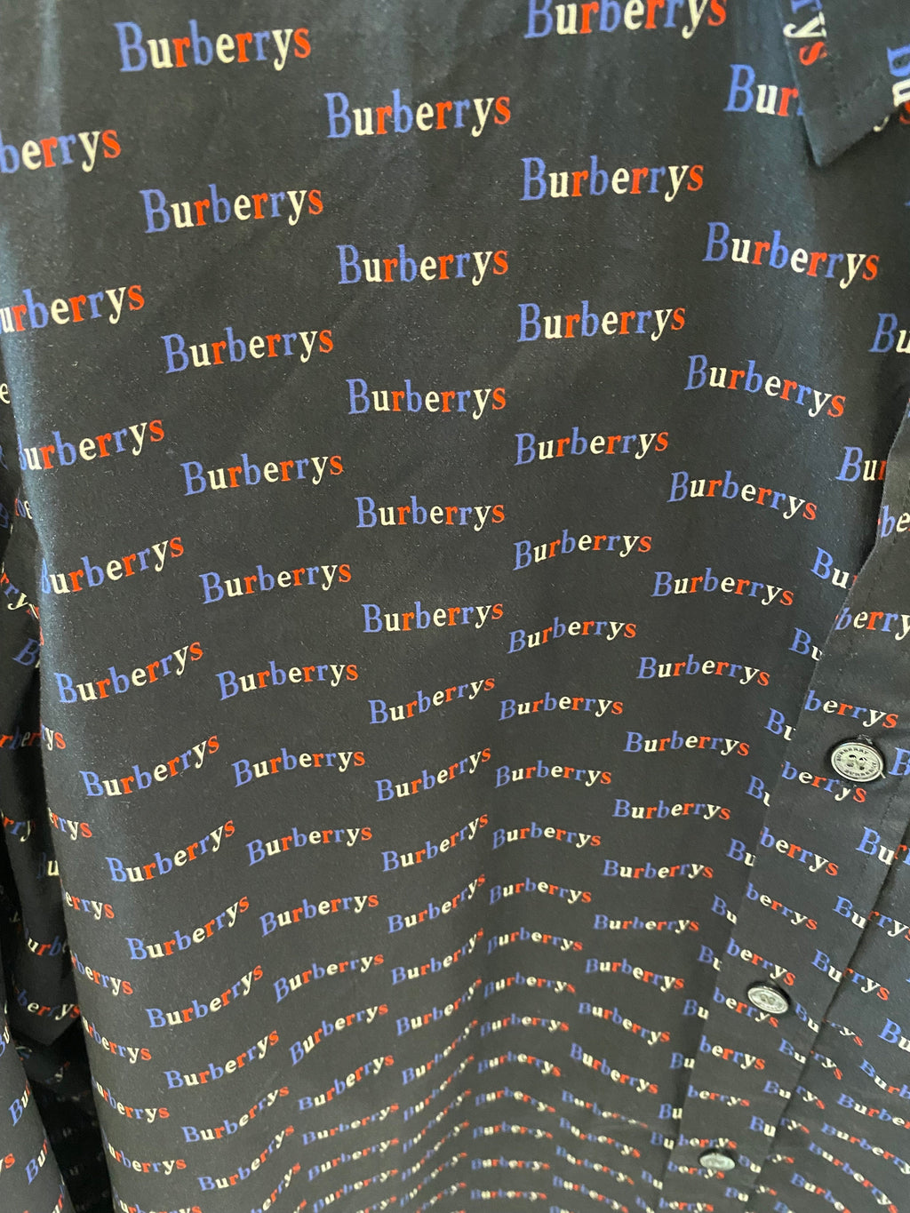 BURBERRY BUTTON DOWN SHIRT
