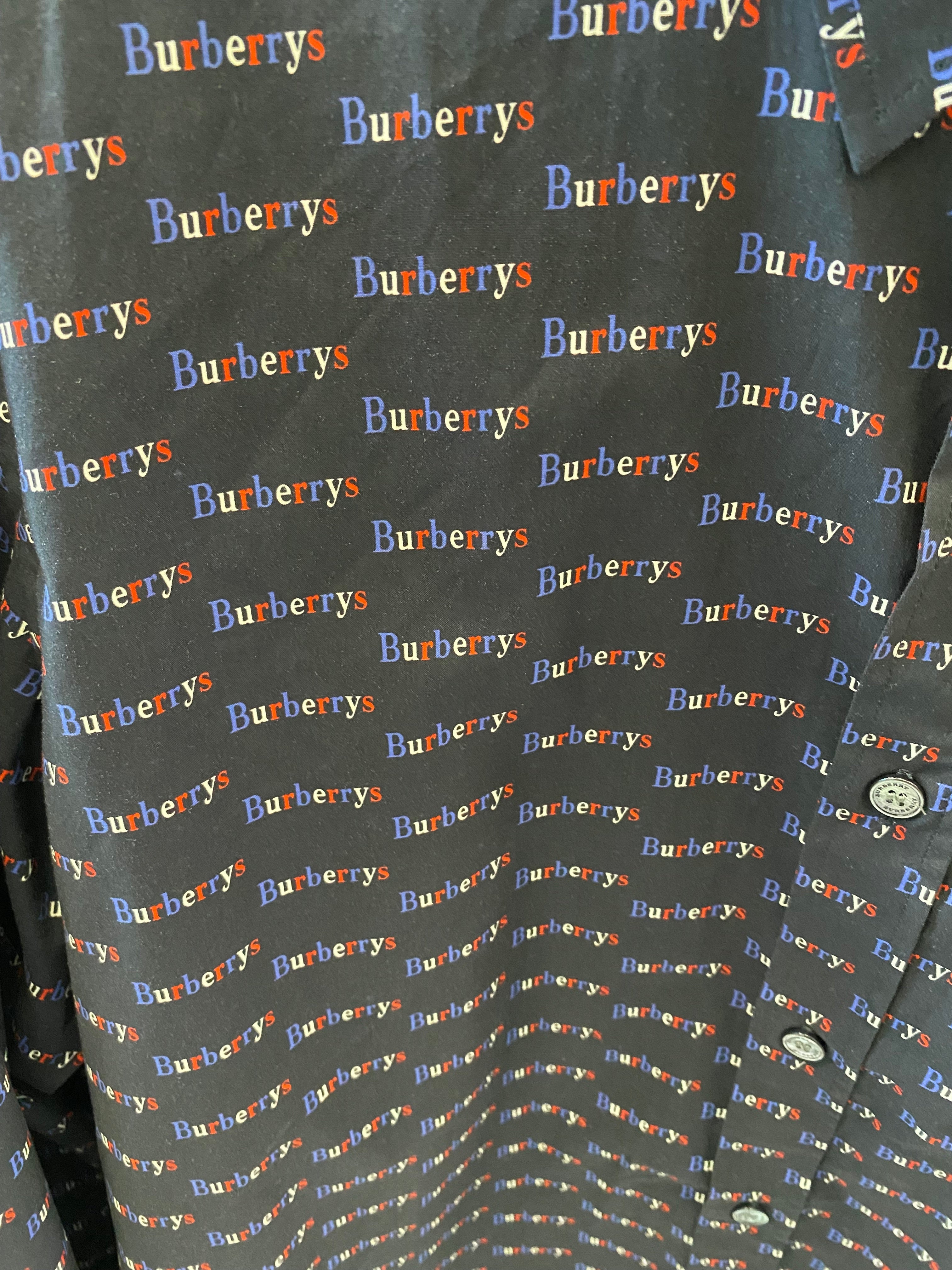 BURBERRY BUTTON DOWN SHIRT