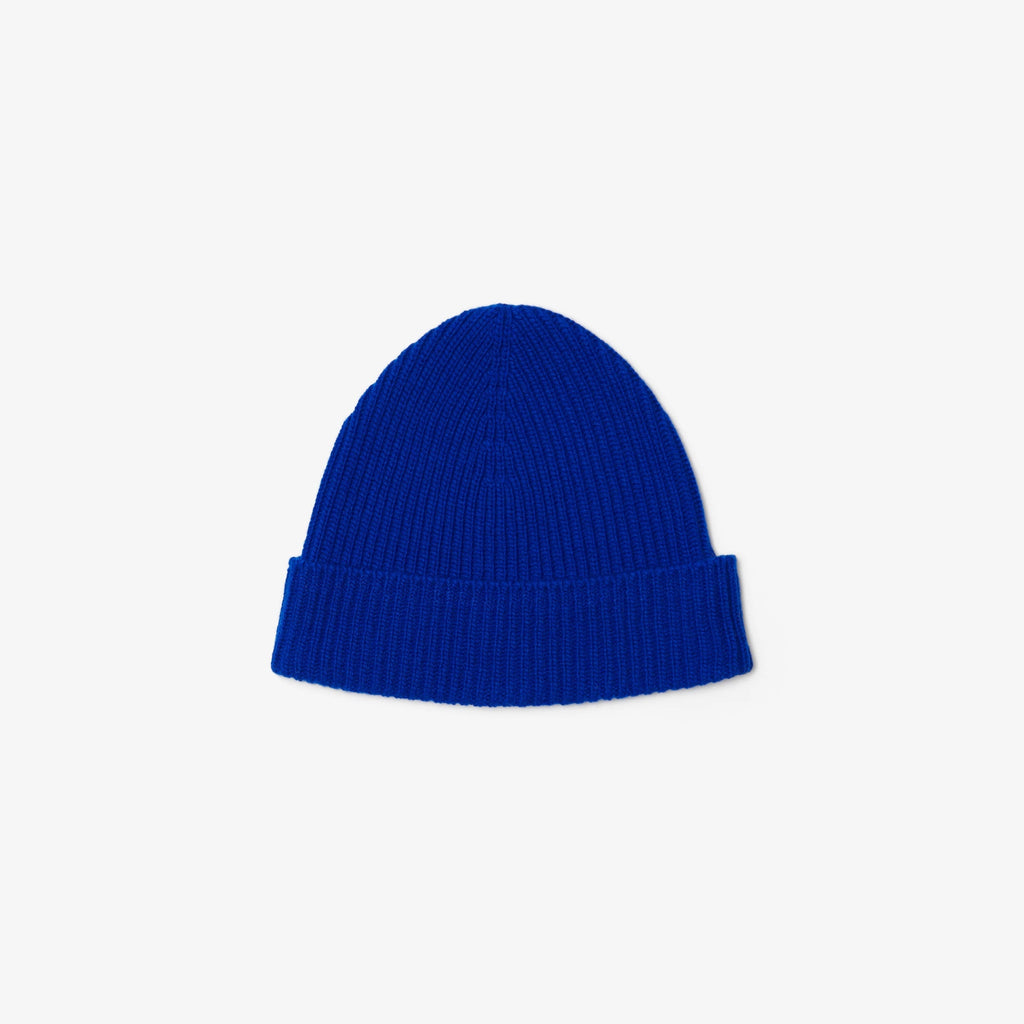 BURBERRY RIBBED CASHMERE BEANIE