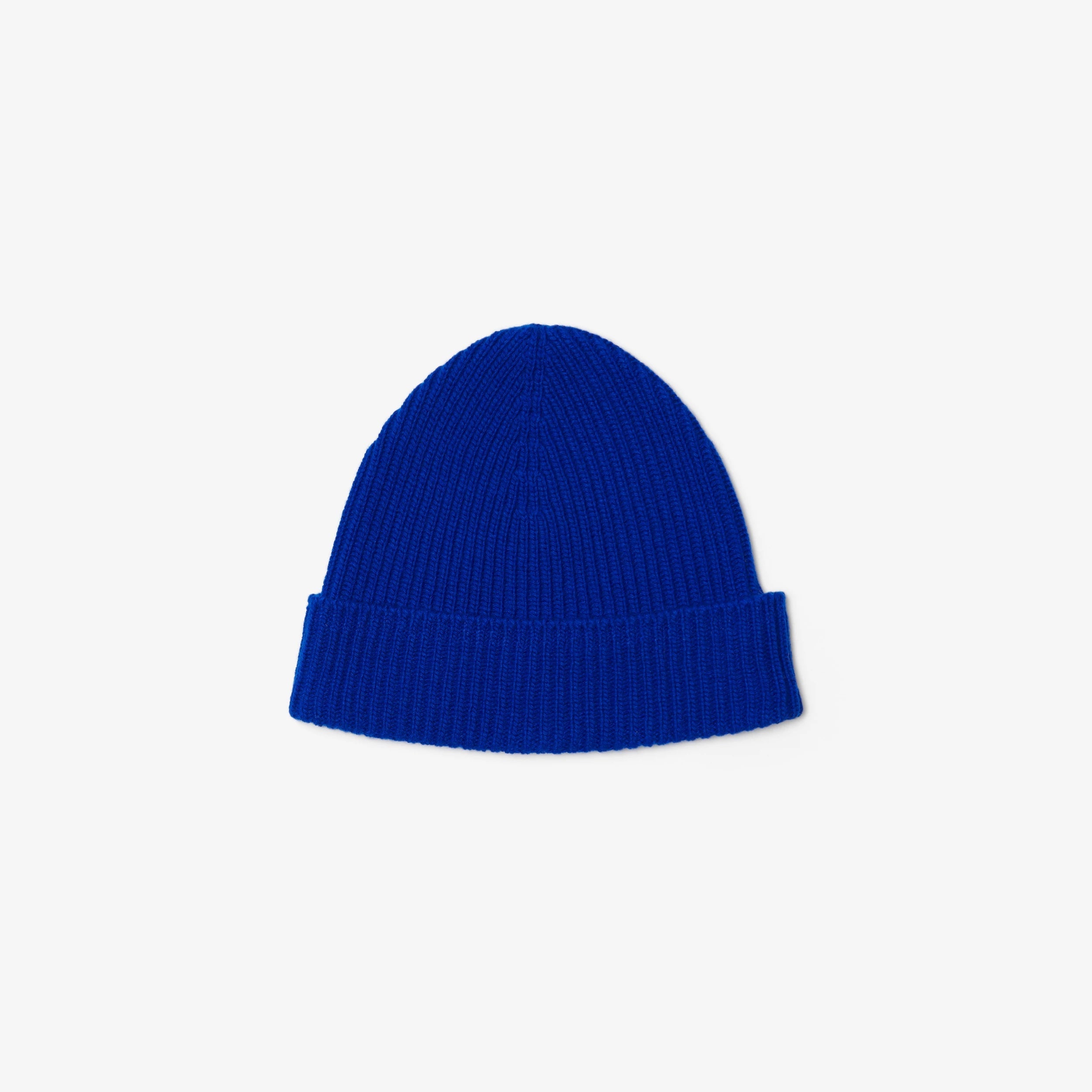 BURBERRY RIBBED CASHMERE BEANIE