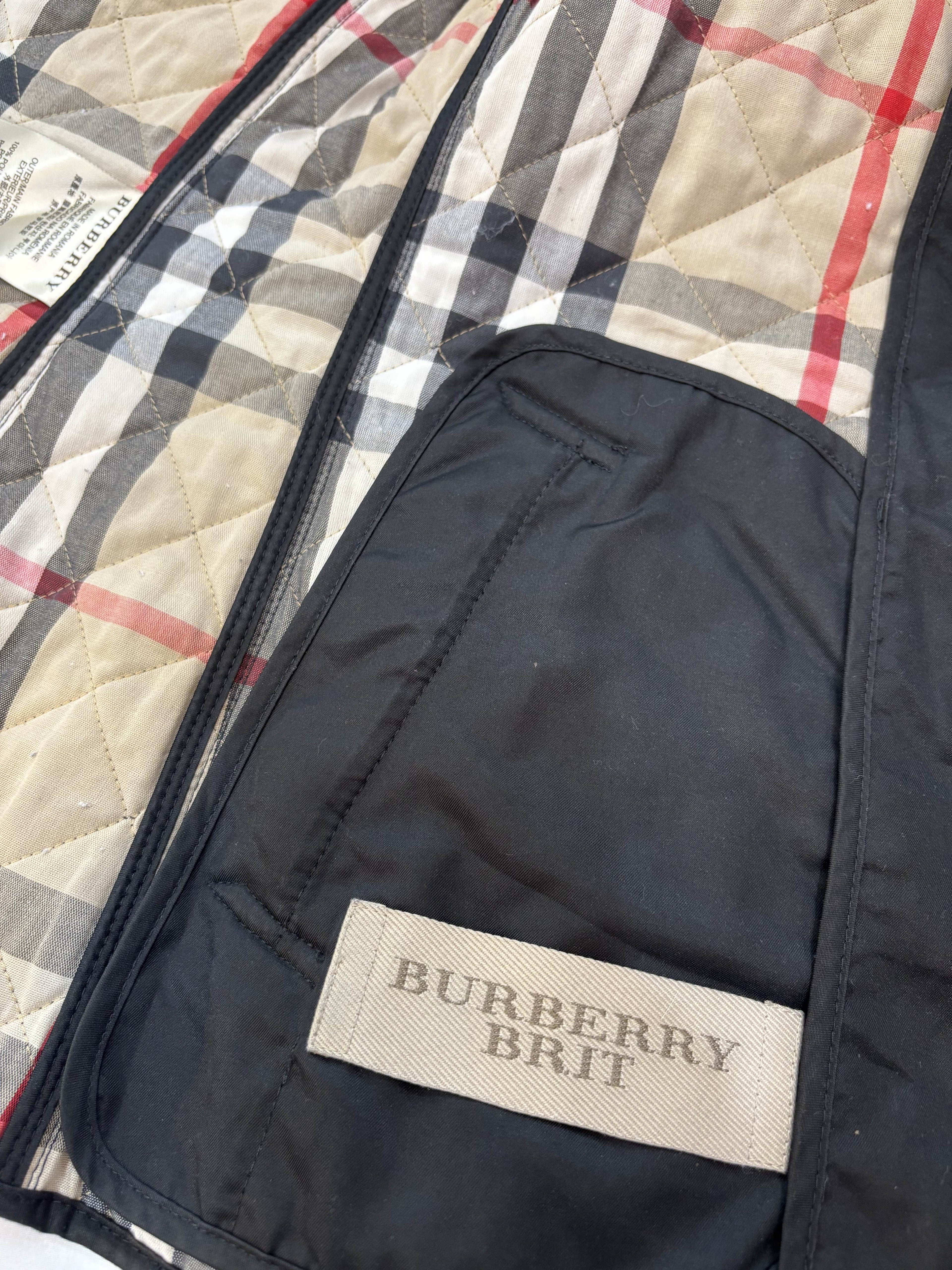 BURBERRY QUILTED BRIT JACKET