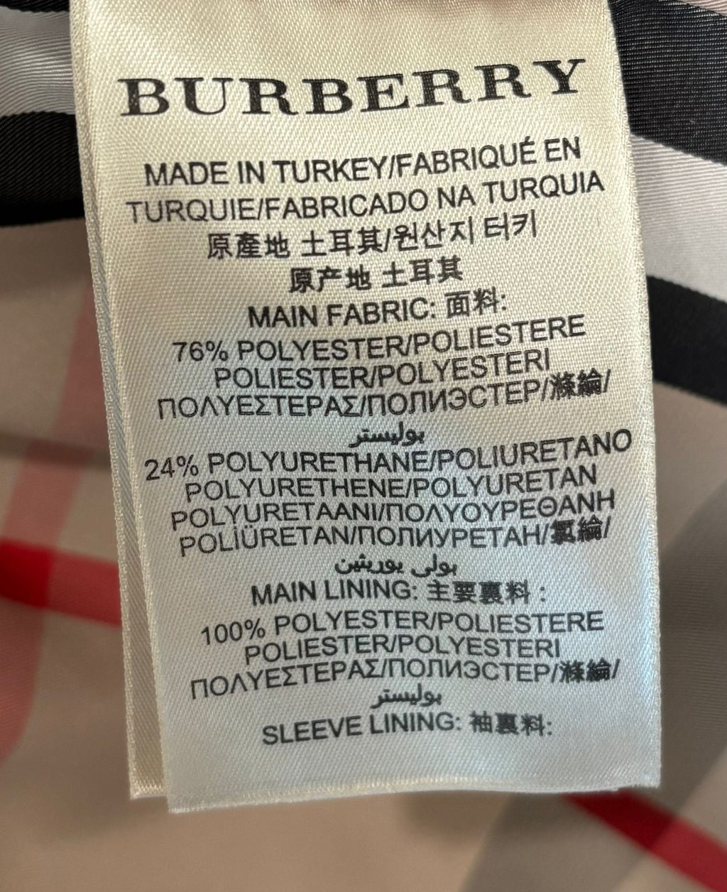 BURBERRY BRIT RAIN JACKET