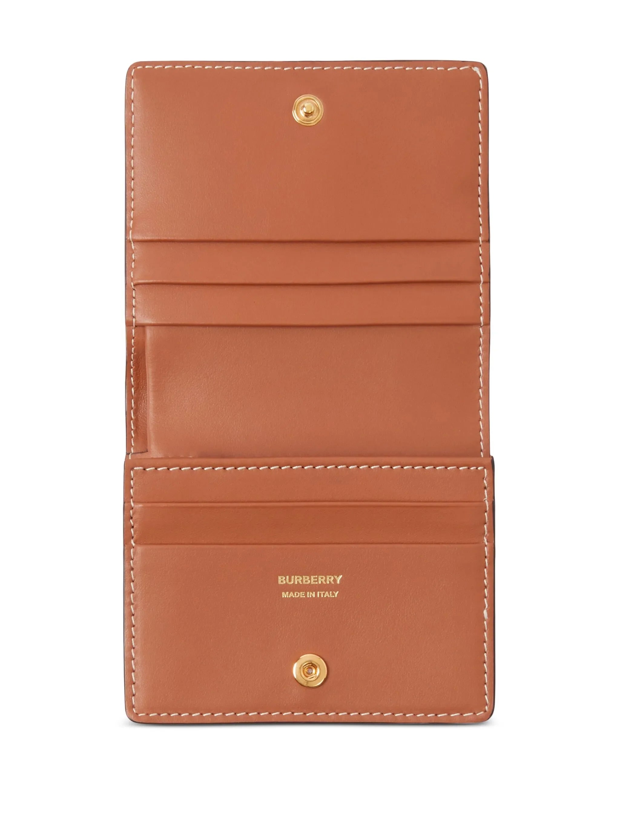 BURBERRY SMALL CHECK FOLDING WALLET