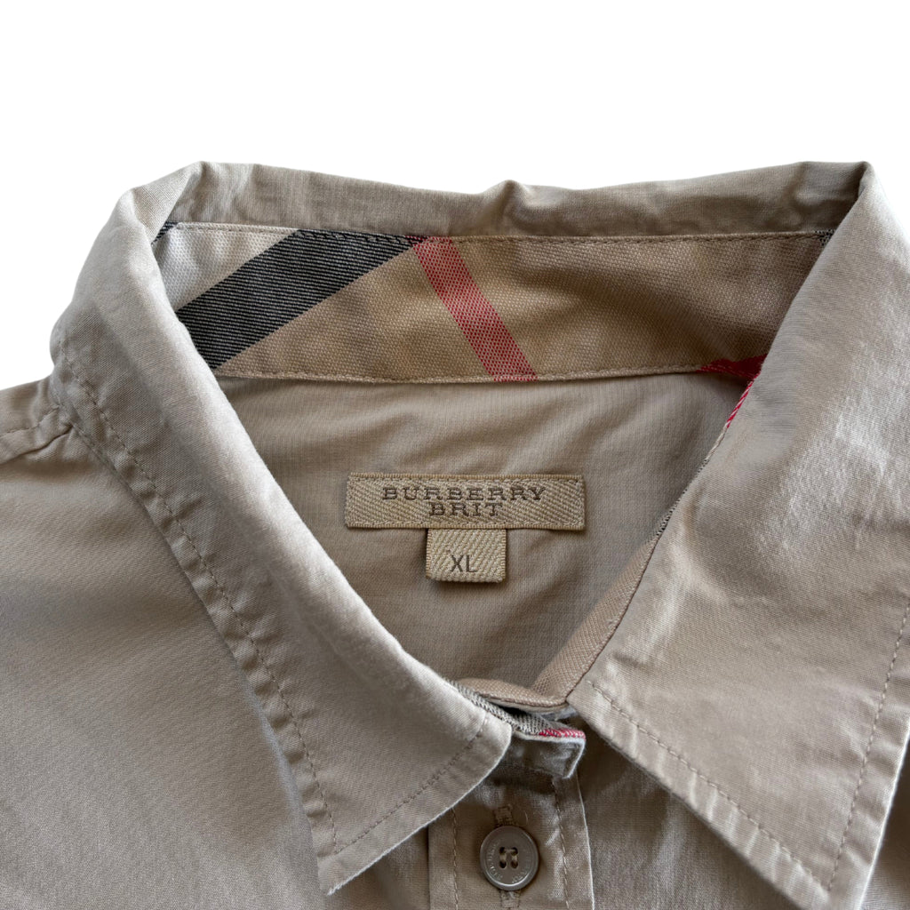 Burberry Brit Button-Down Blouse - Womens XL