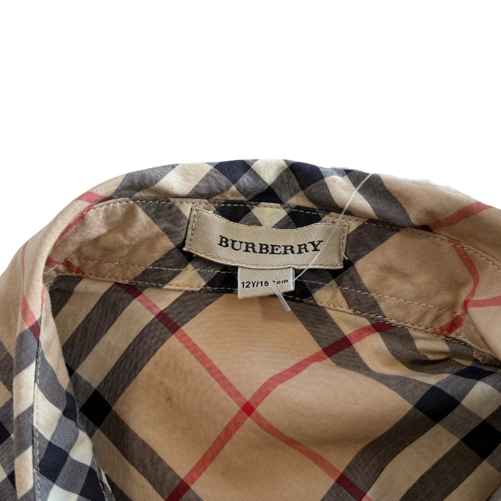 Burberry Button-Down Shirt - Kid's 12Y