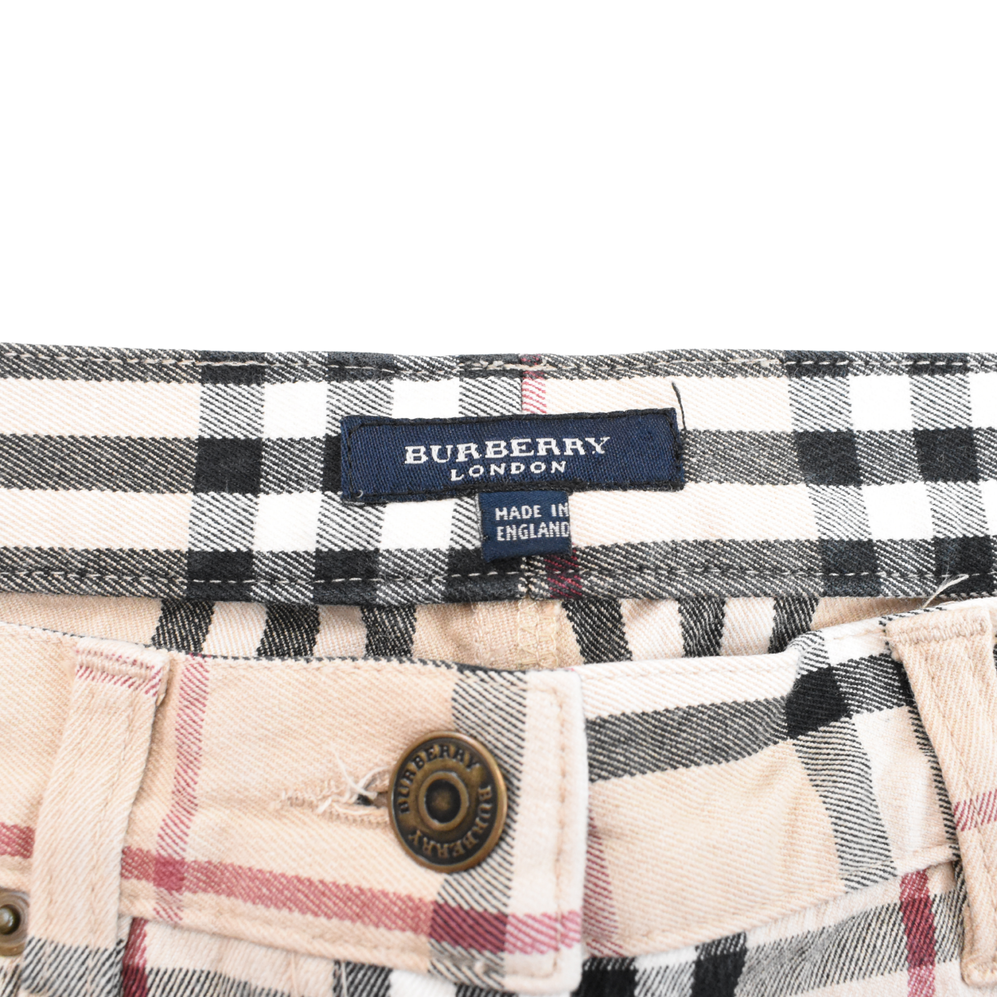 Burberry Flared Novacheck Pants - Women's 4