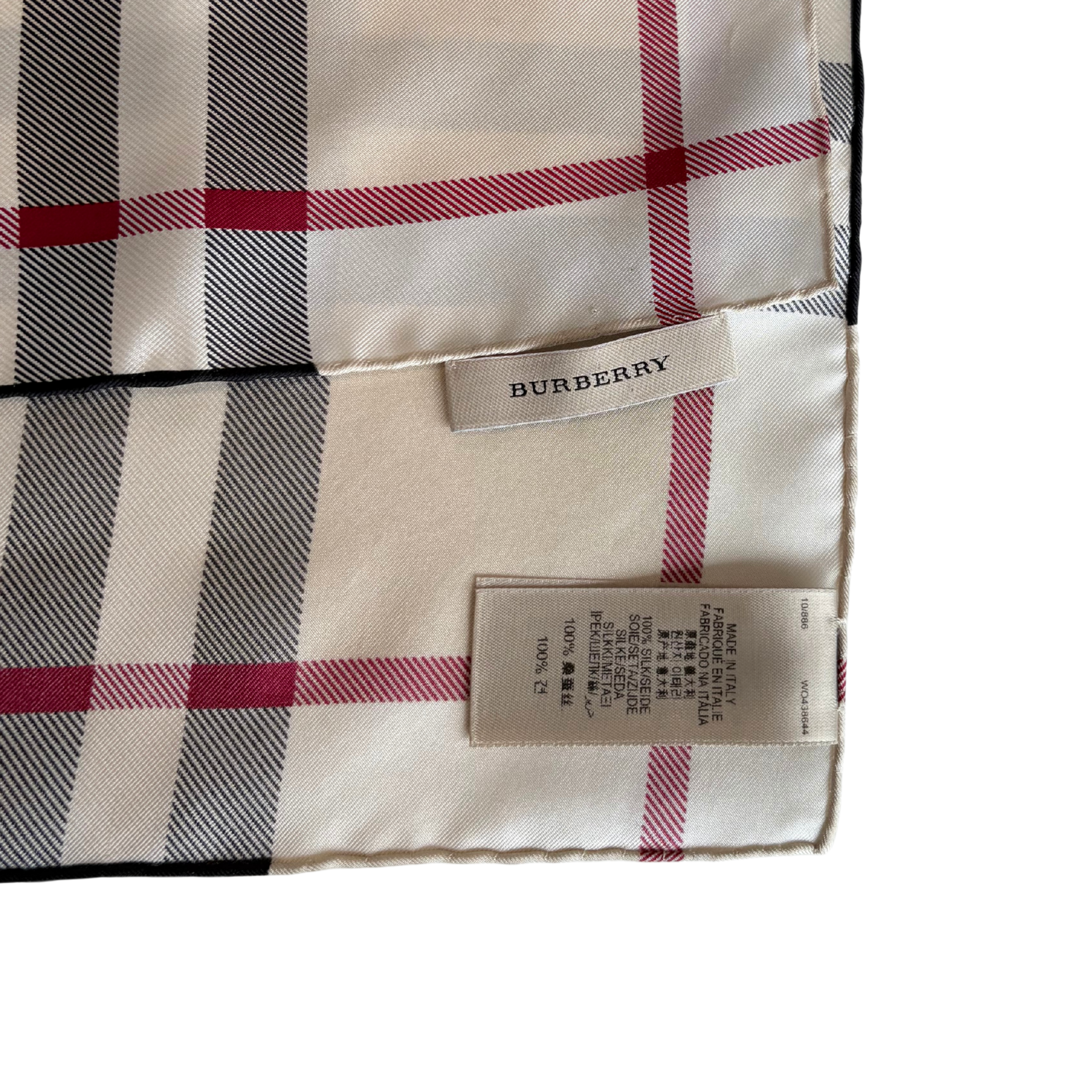 Burberry Silk Scarf