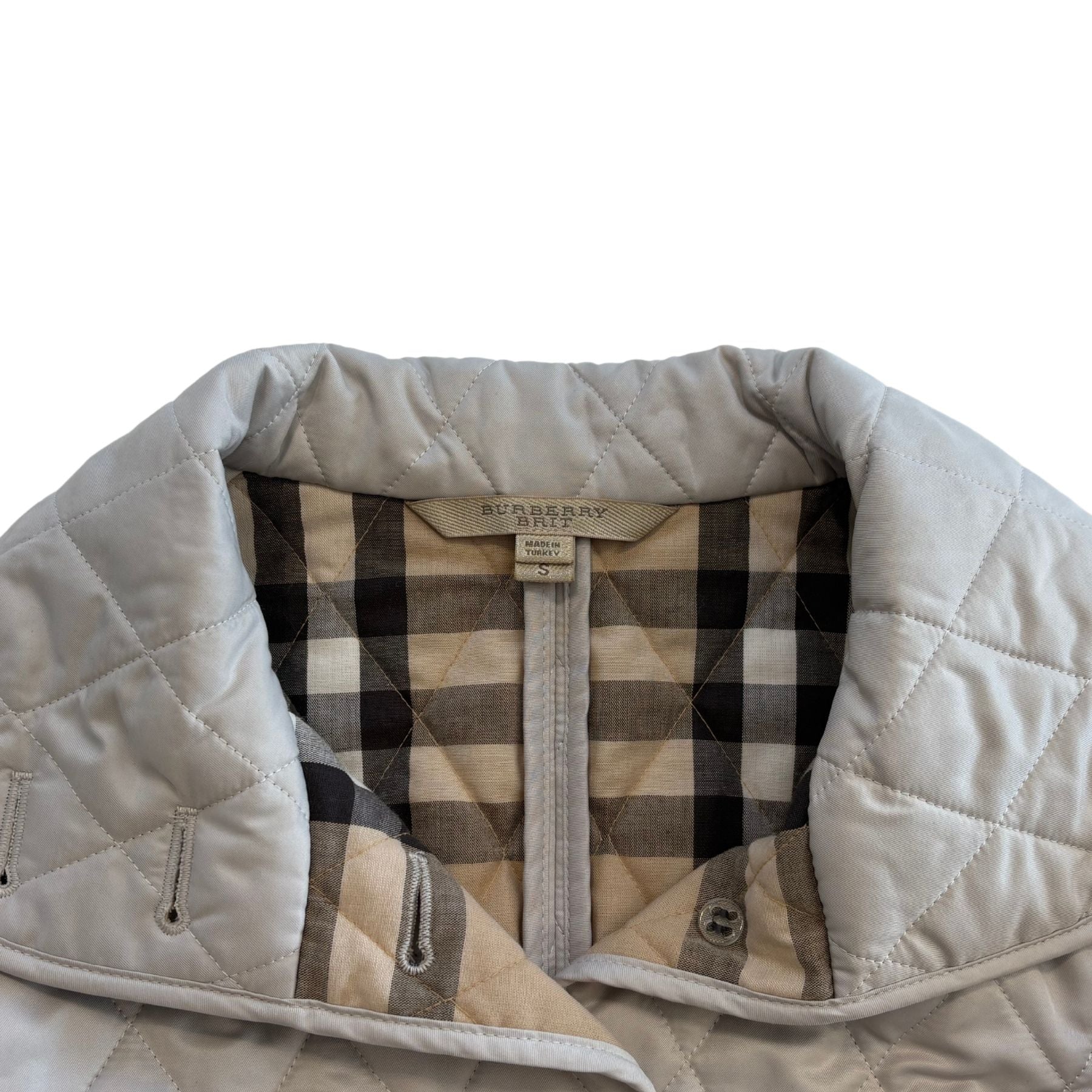 Burberry Brit Quilted Jacket - Women's S