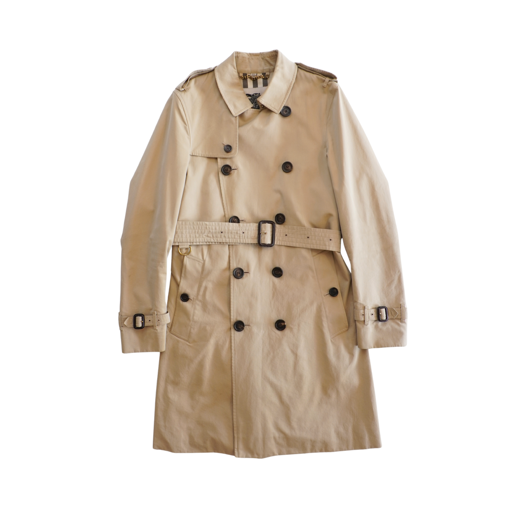 Burberry 'Sandringham' Double Breasted Trench Coat - Men's 46