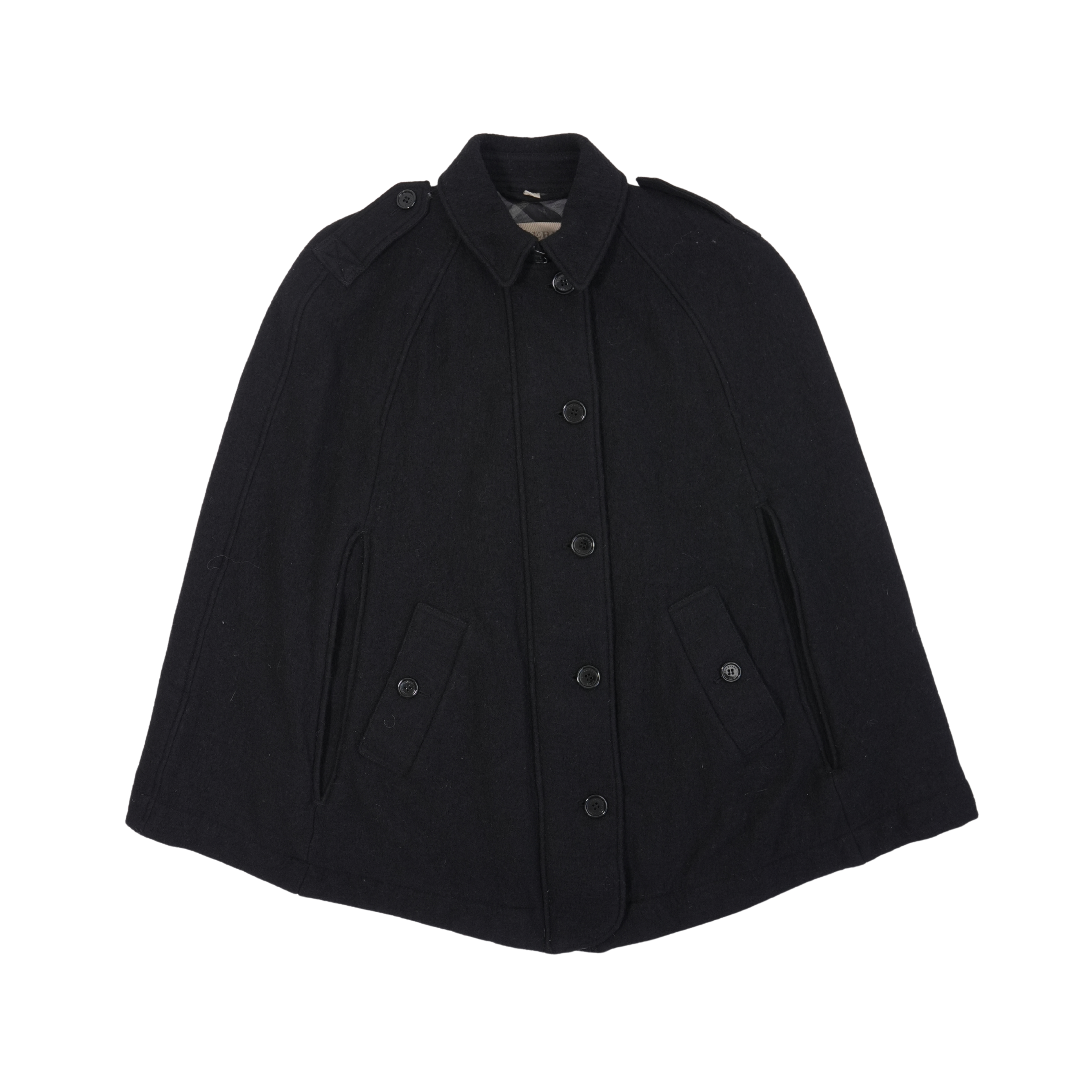 Burberry Brit Wool Cape - Women's 6
