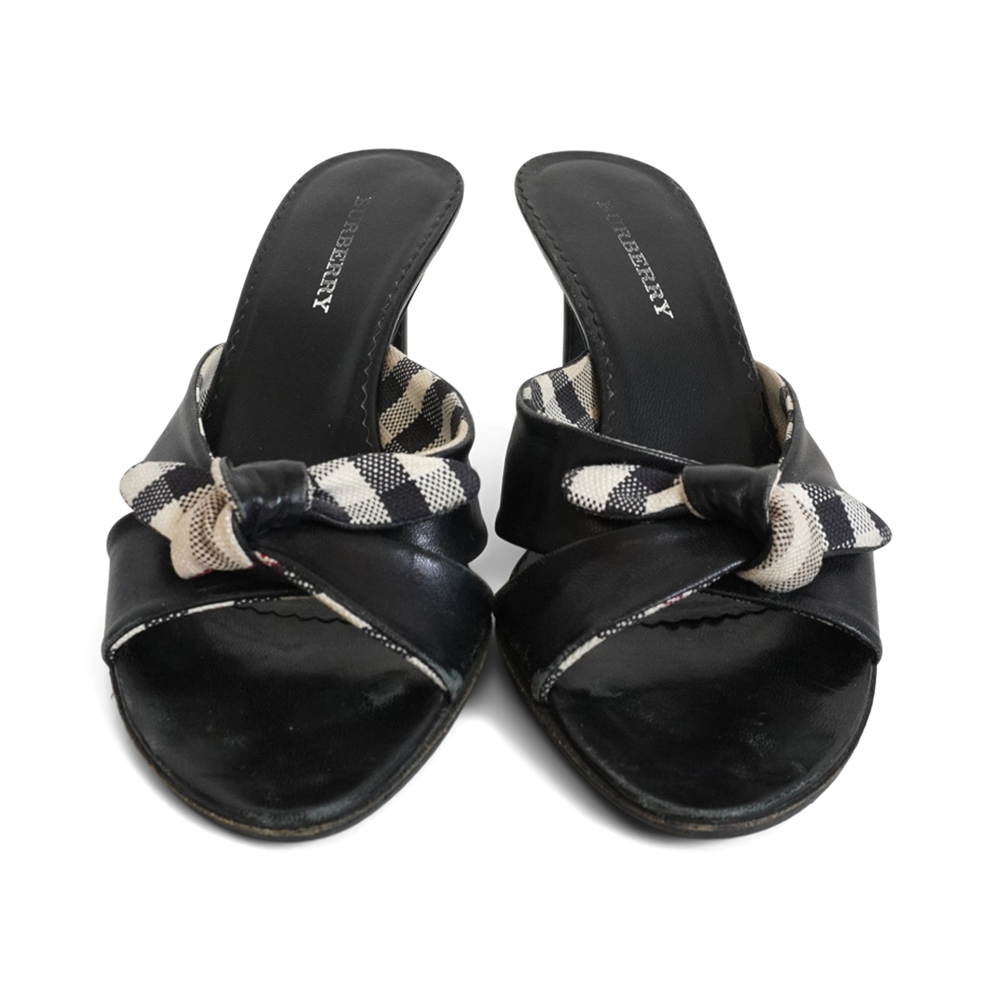 Burberry Check Casual Mules - Women's 36