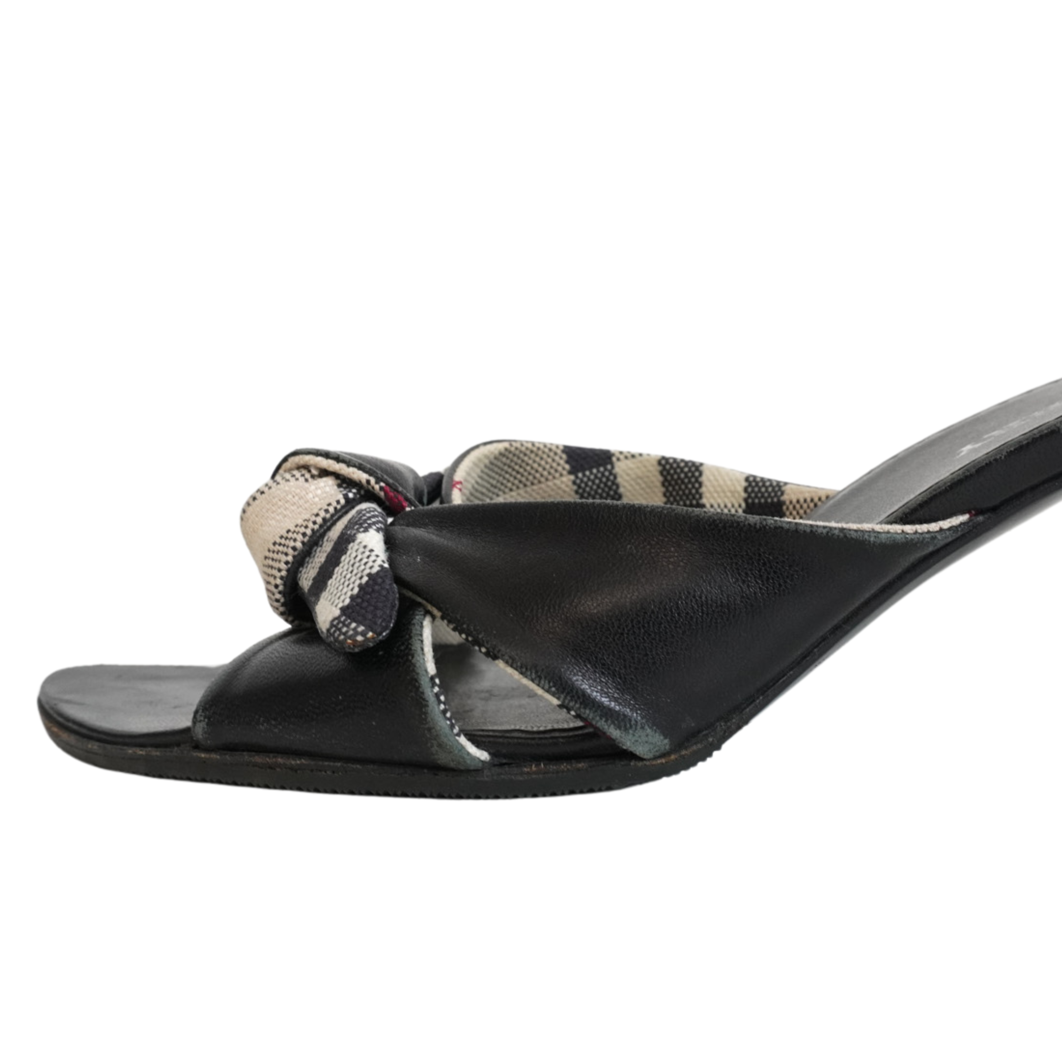 Burberry Check Casual Mules - Women's 36