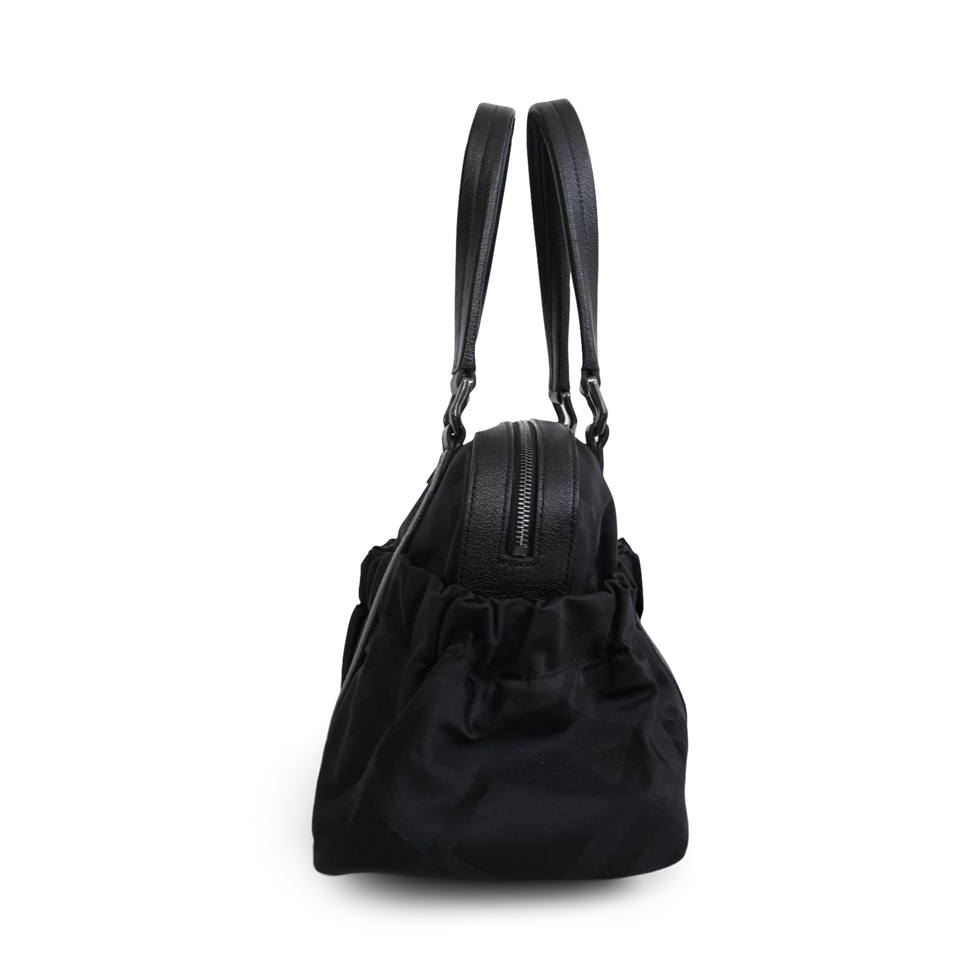 Burberry 'Black Johnstone' Bowling Bag