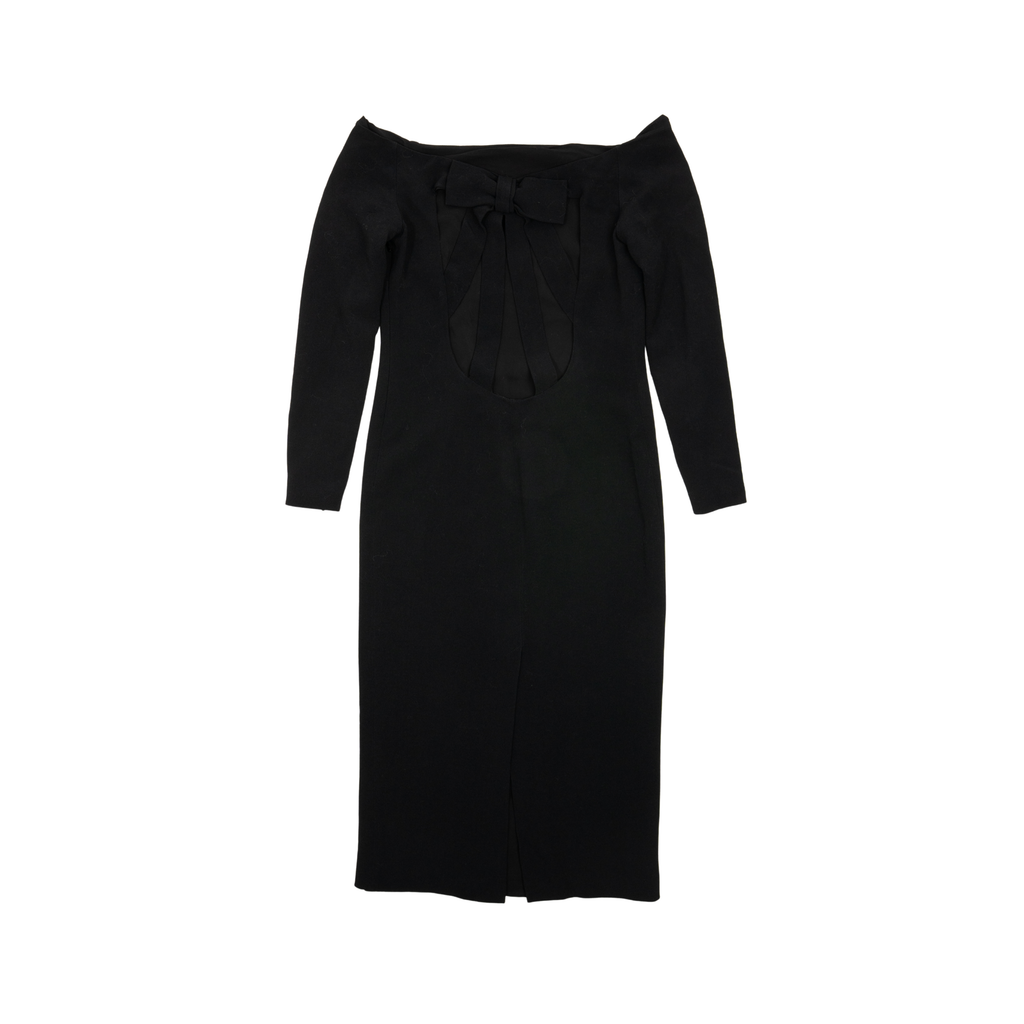 Burberry Bow Cutout Dress - Women's 38