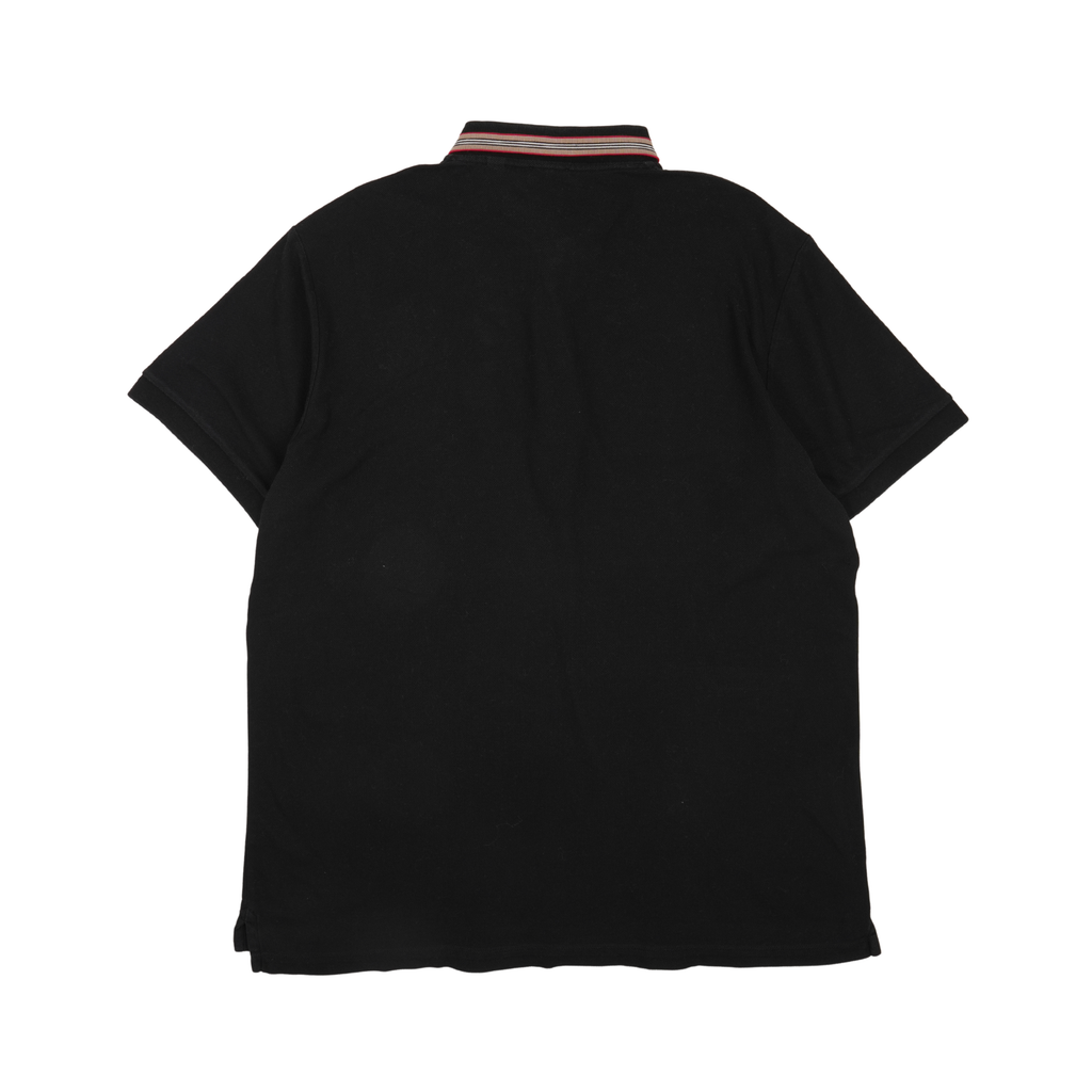 Burberry Stripe Collar Polo - Men's XXL