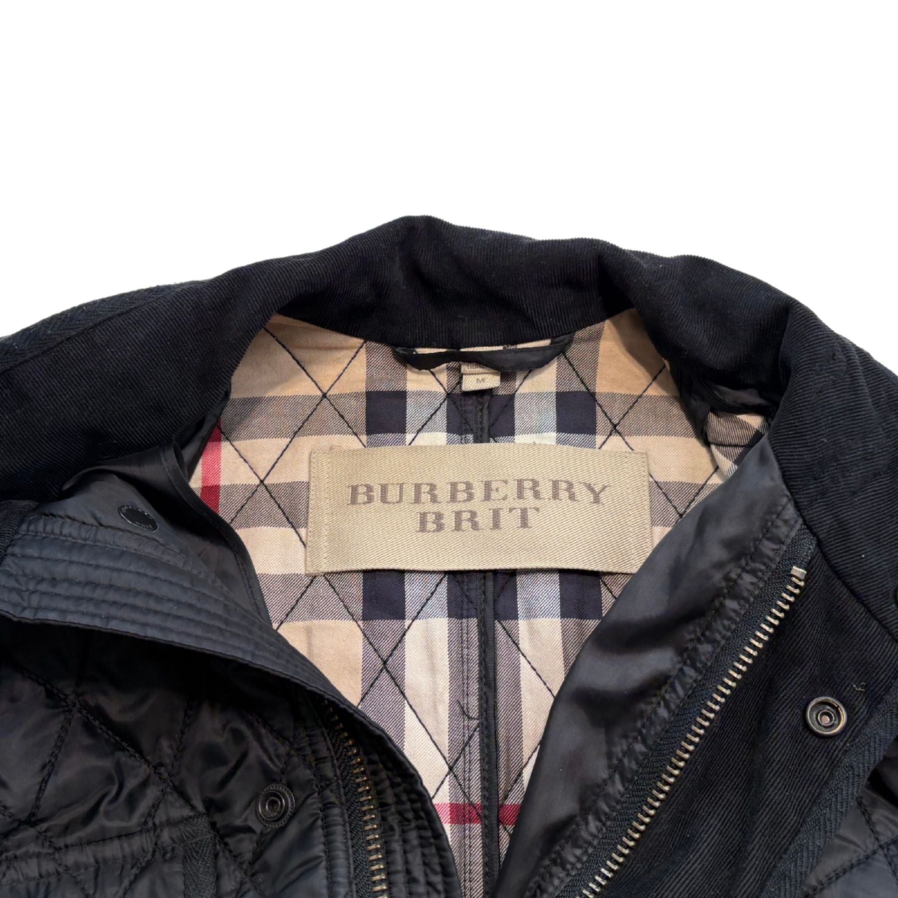 Burberry Brit Quilted Jacket - Women's M