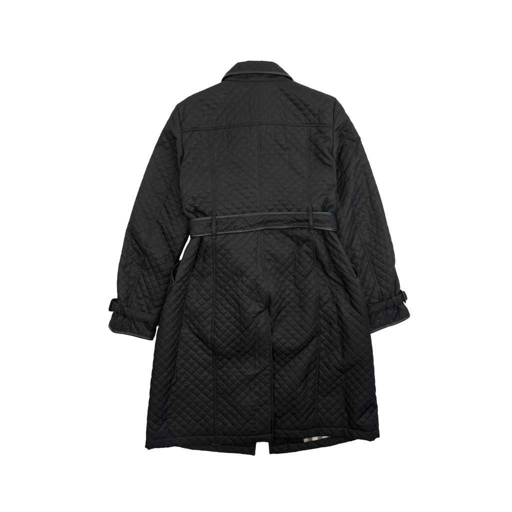 Burberry Quilted Trench Coat - Women's 12
