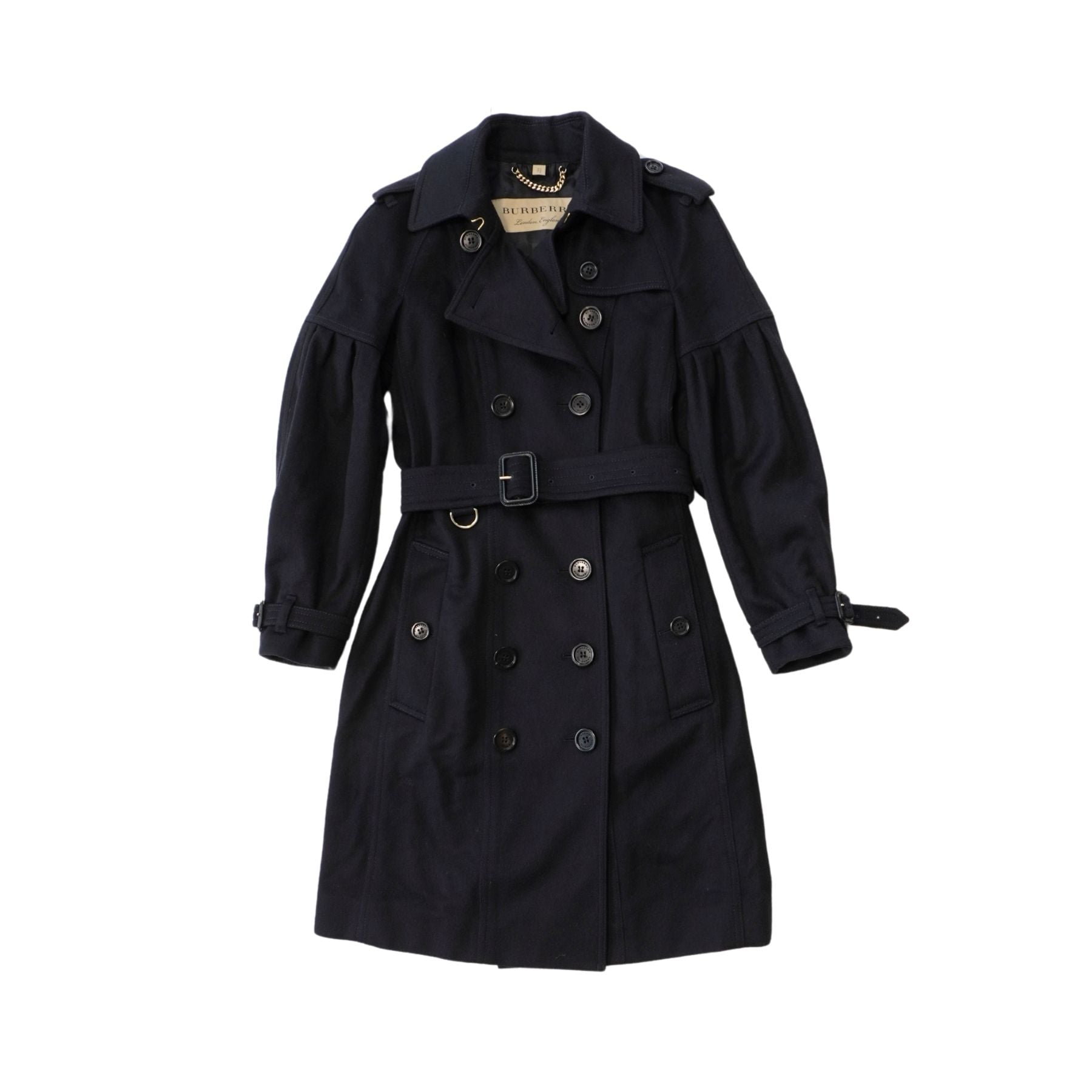Burberry Cashmere Trench Coat - Women's 4