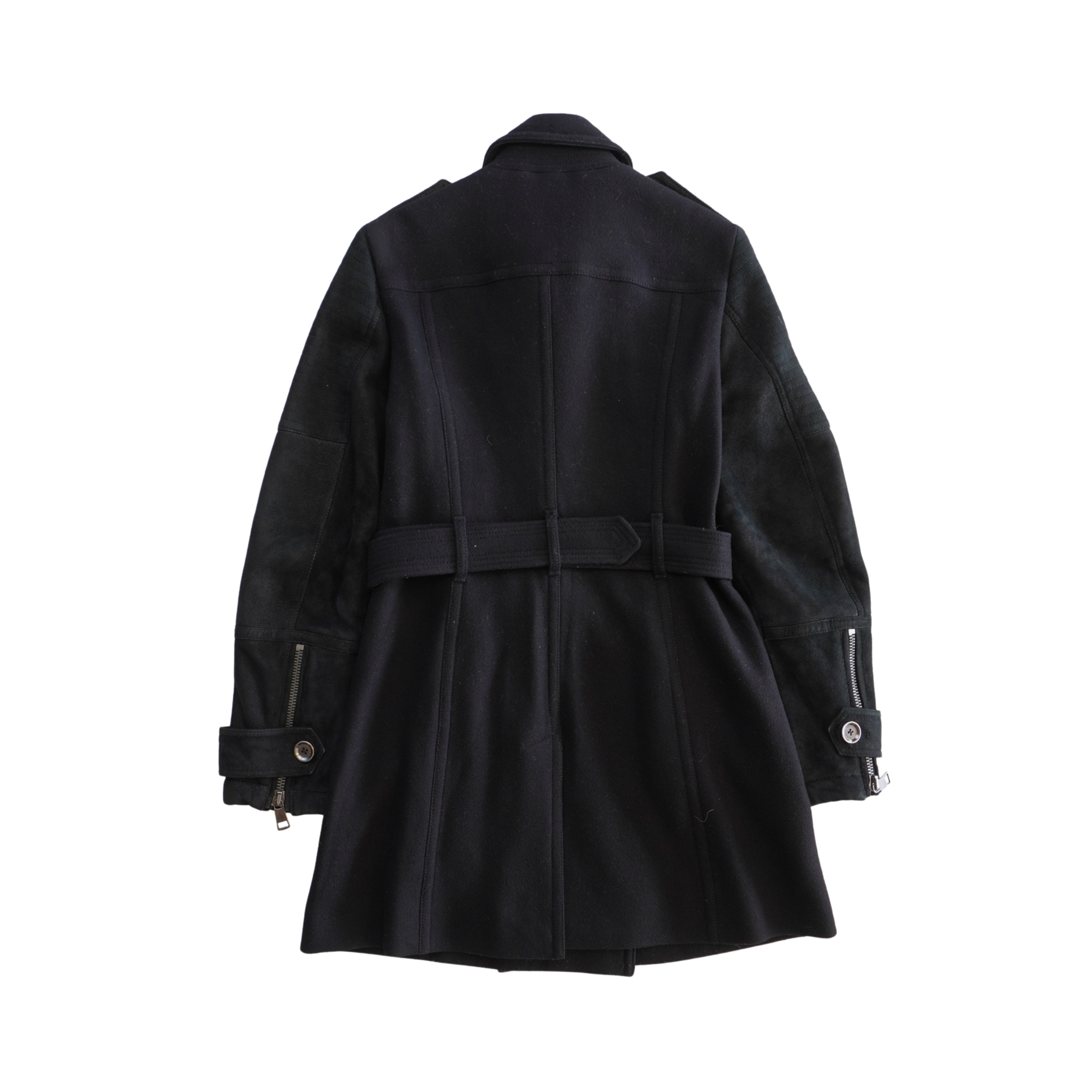Burberry Brit Wool Trench Coat - Women's 6