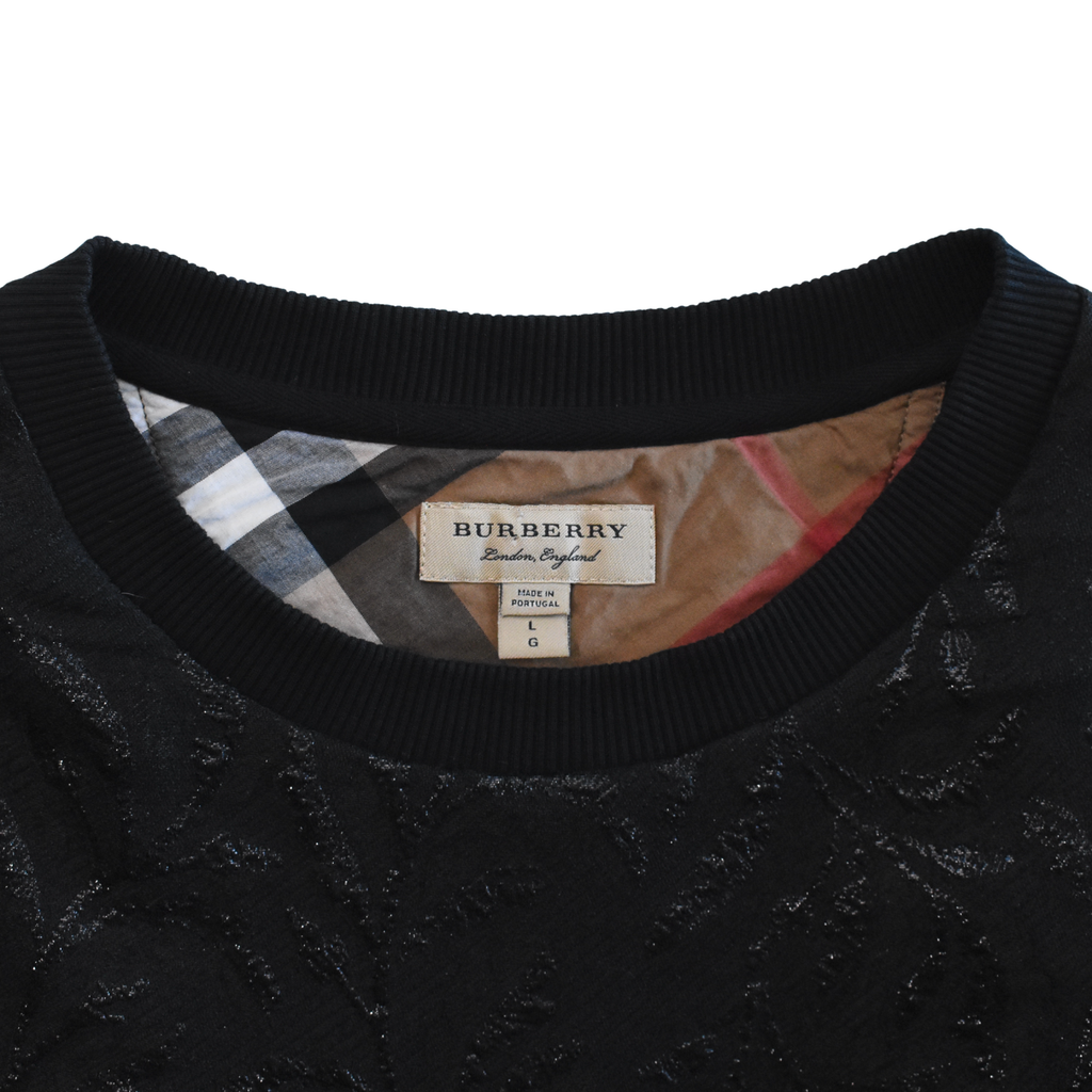 Burberry Floral Jacquard Top - Women's L