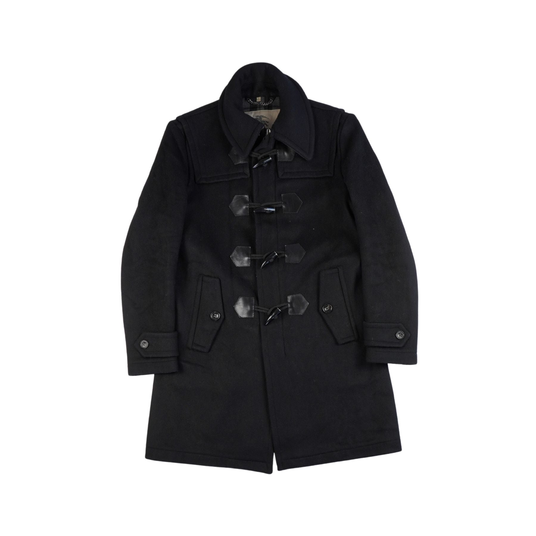 Burberry Wool Trench Coat - Men's L