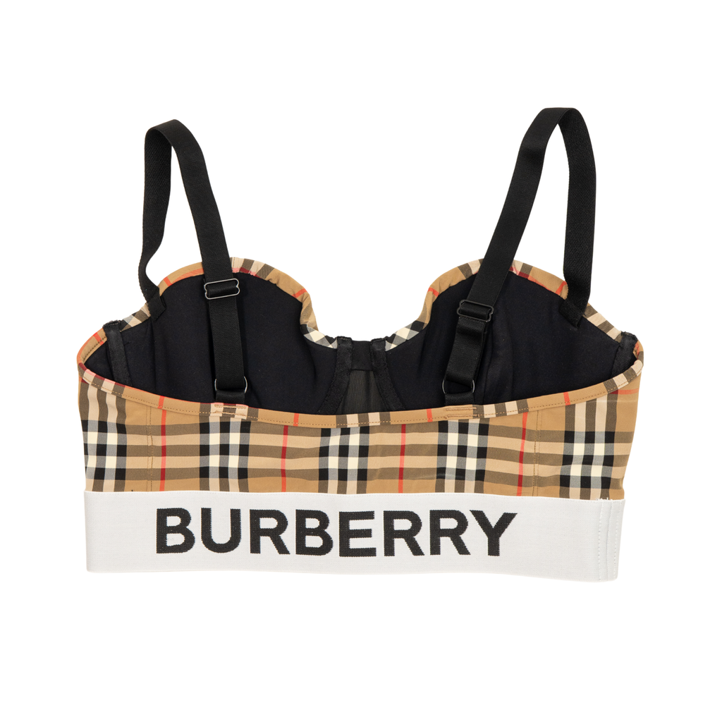 Burberry Novacheck Bikini Top - Women's M