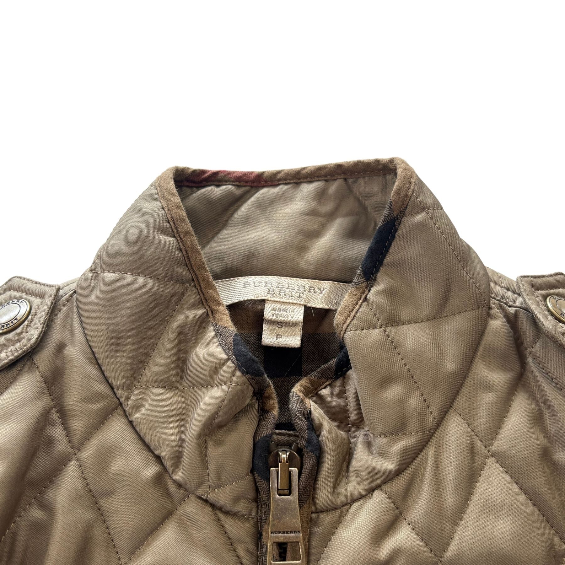 Burberry Brit Quilted Jacket - Women's S
