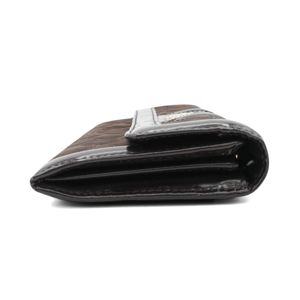 Burberry Quilted Nylon Long Wallet