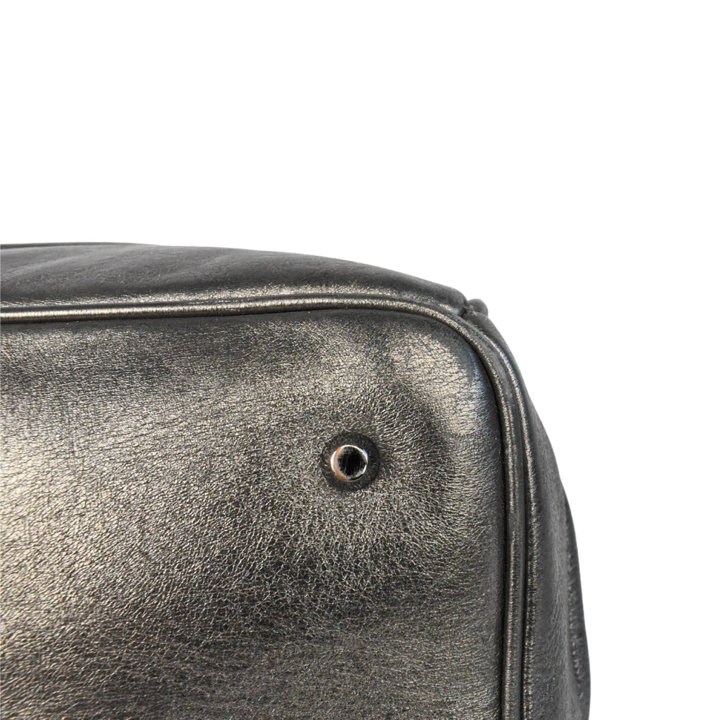 Burberry Metallic Bowler Bag