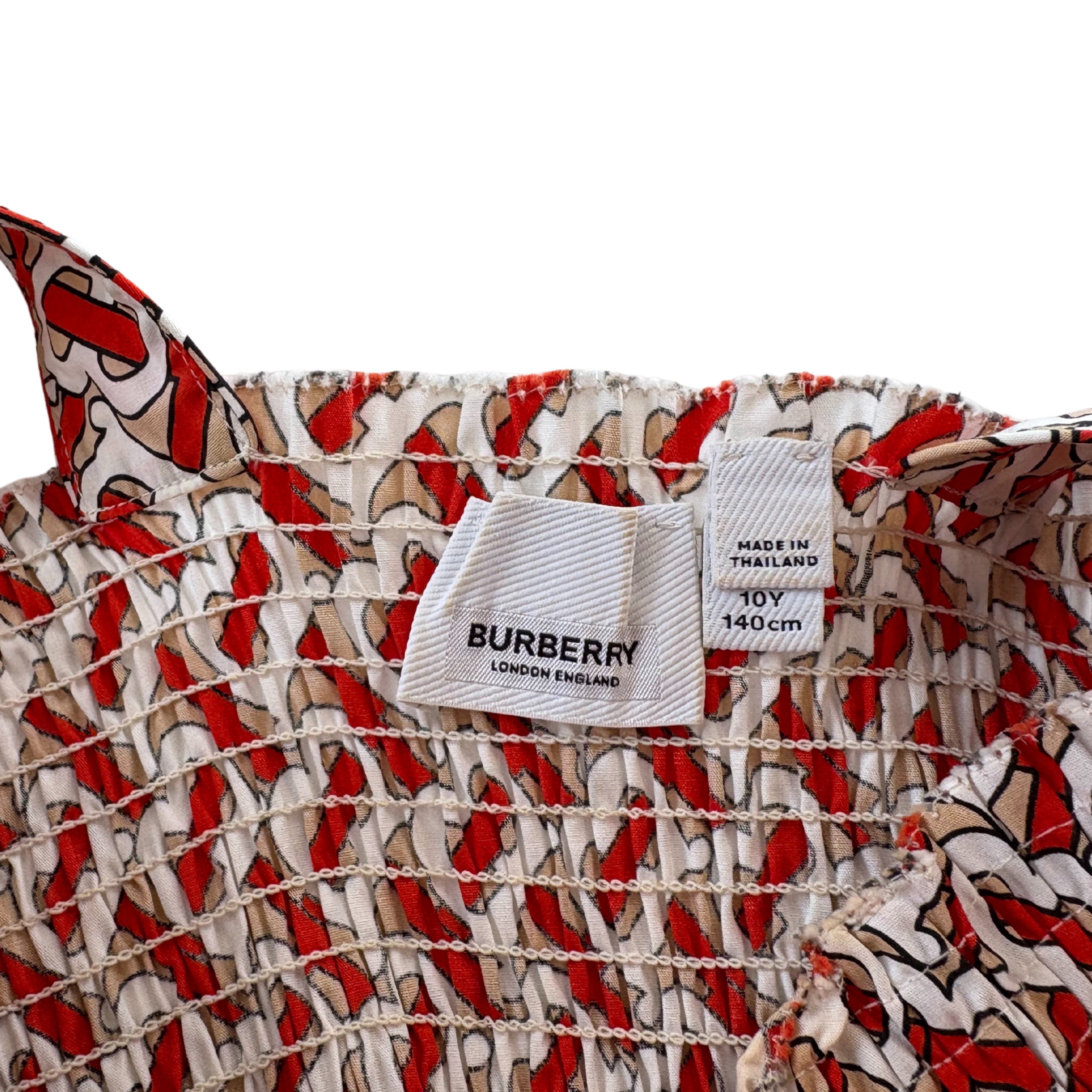 Burberry 'Junia' Monogram Dress - Kid's 10Y