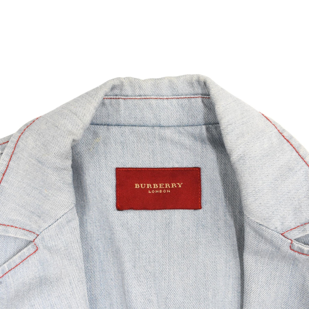 Burberry Denim Blazer - Women's S