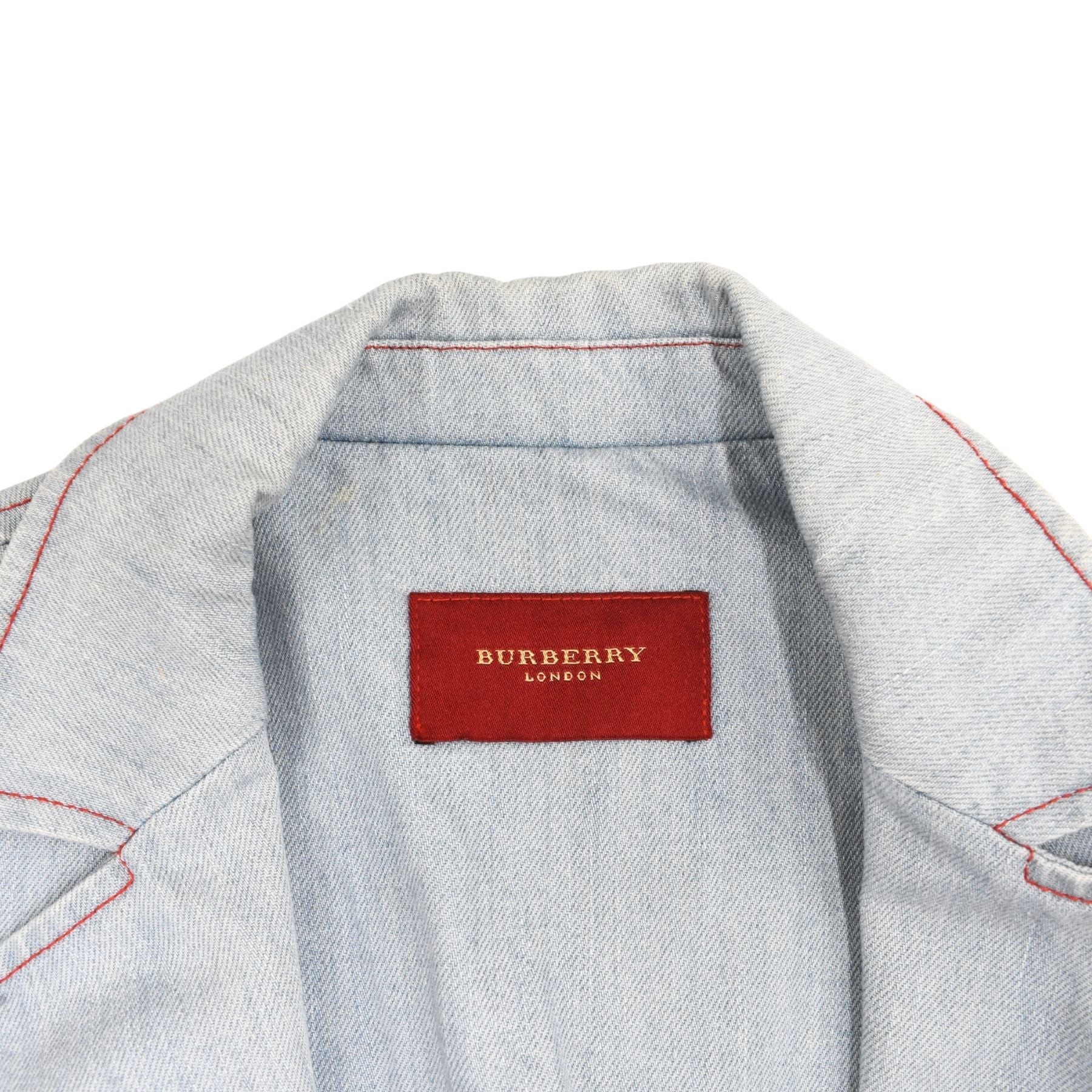 Burberry Denim Blazer - Women's S