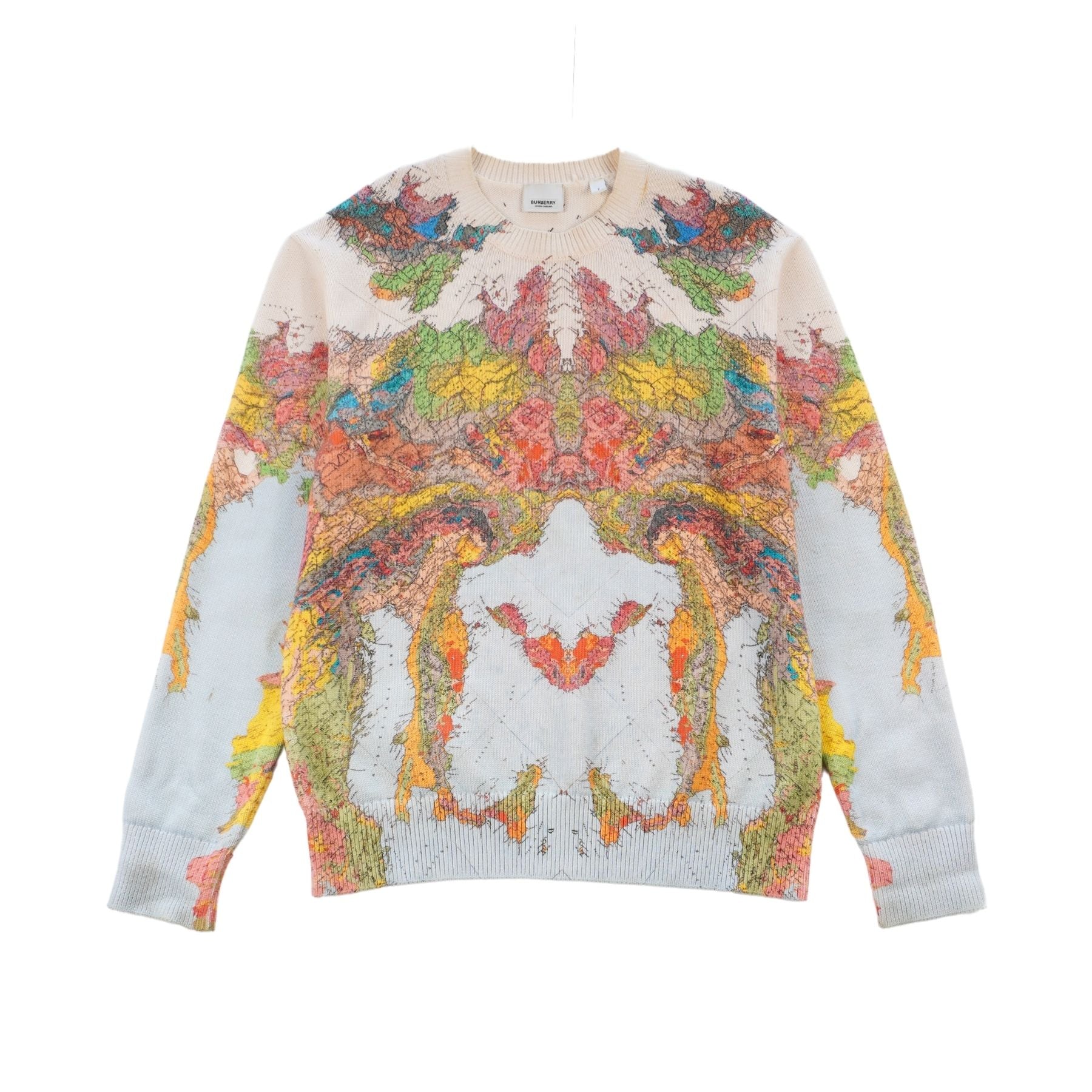 Burberry 'Globe' Knit Sweater - Men's S