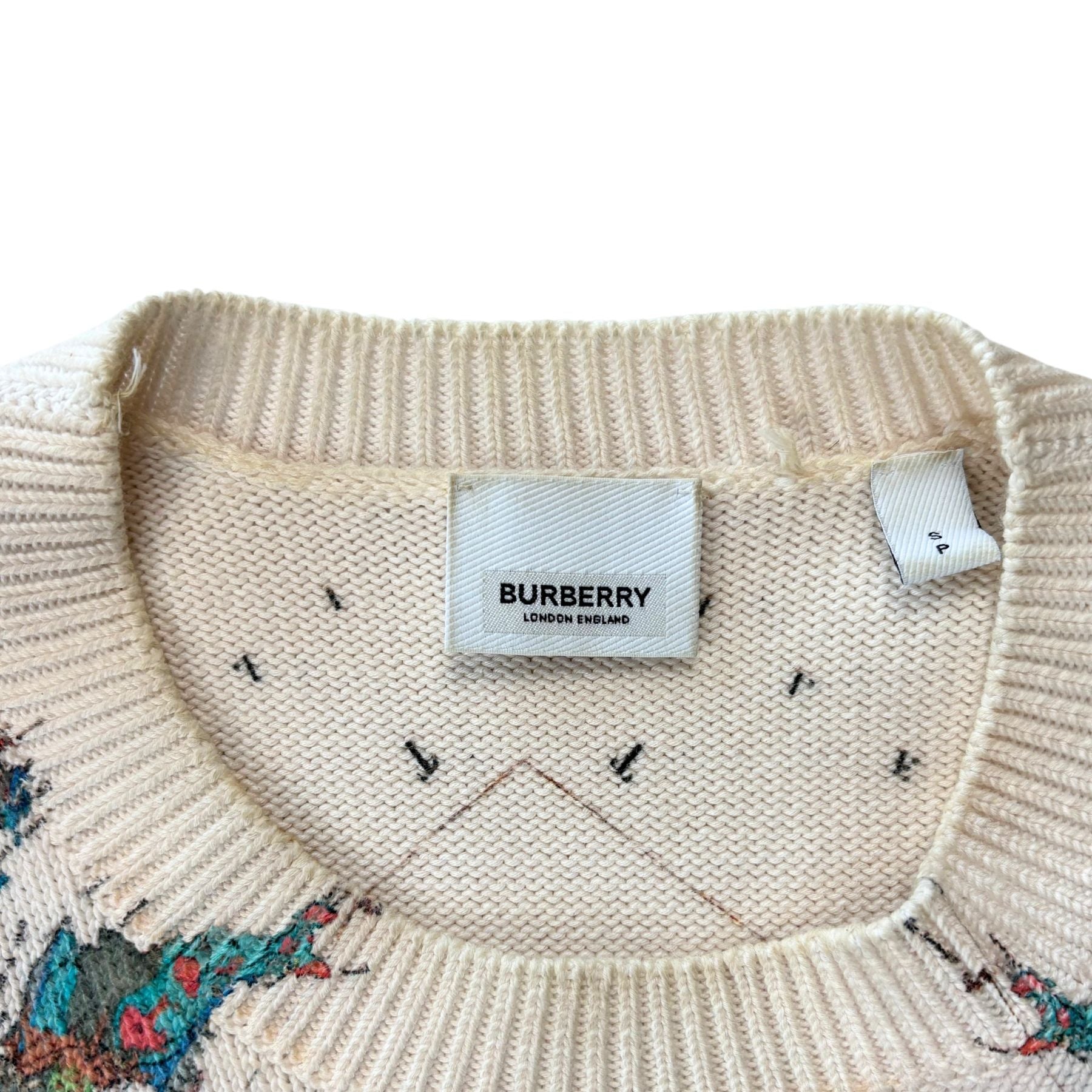 Burberry 'Globe' Knit Sweater - Men's S