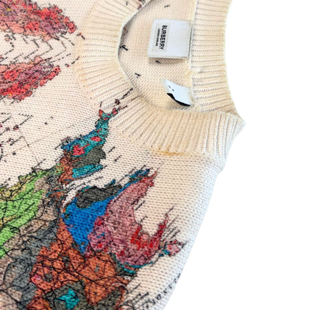 Burberry 'Globe' Knit Sweater - Men's S