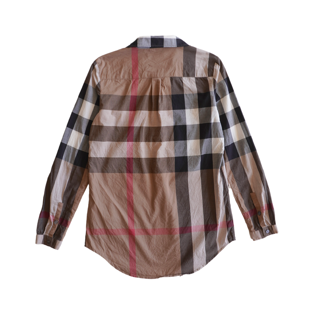 Burberry Brit Novacheck Blouse - Women's XS